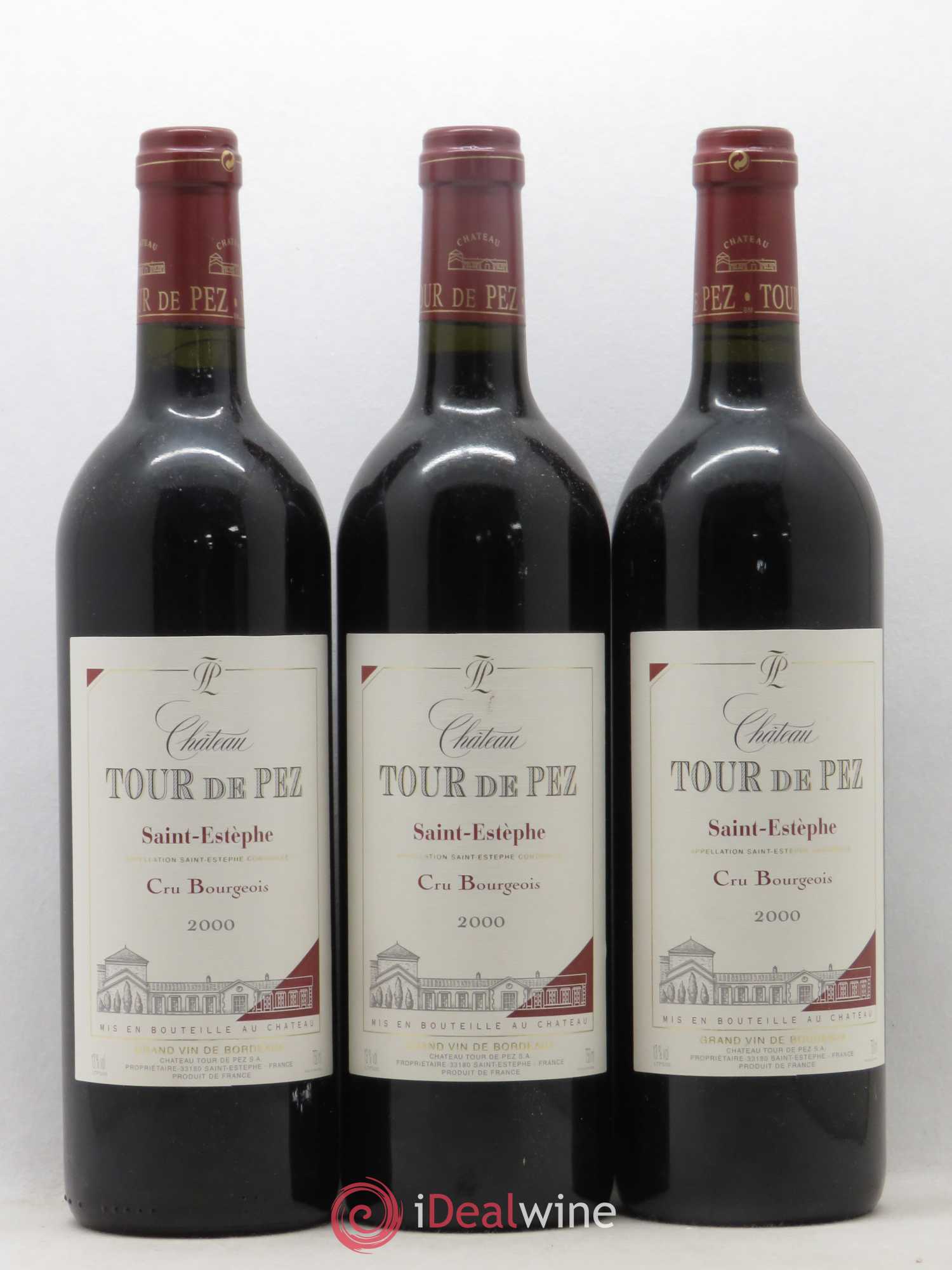 Château Tour de Pez Cru Bourgeois 2000 - Lot de 6 bouteilles - 1