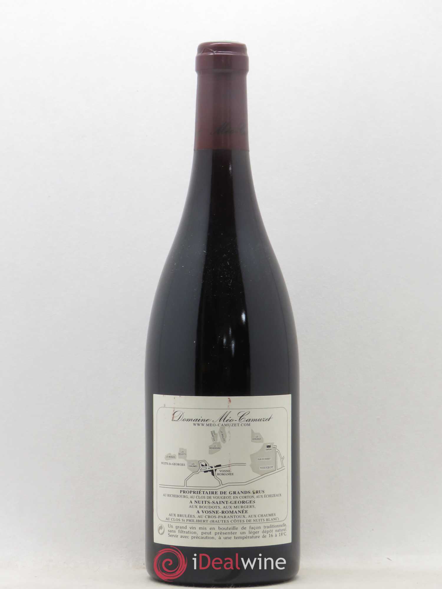 Nuits-Saint-Georges 1er Cru Aux Boudots Méo-Camuzet (Domaine) 2001 - Lot de 1 bouteille - 1
