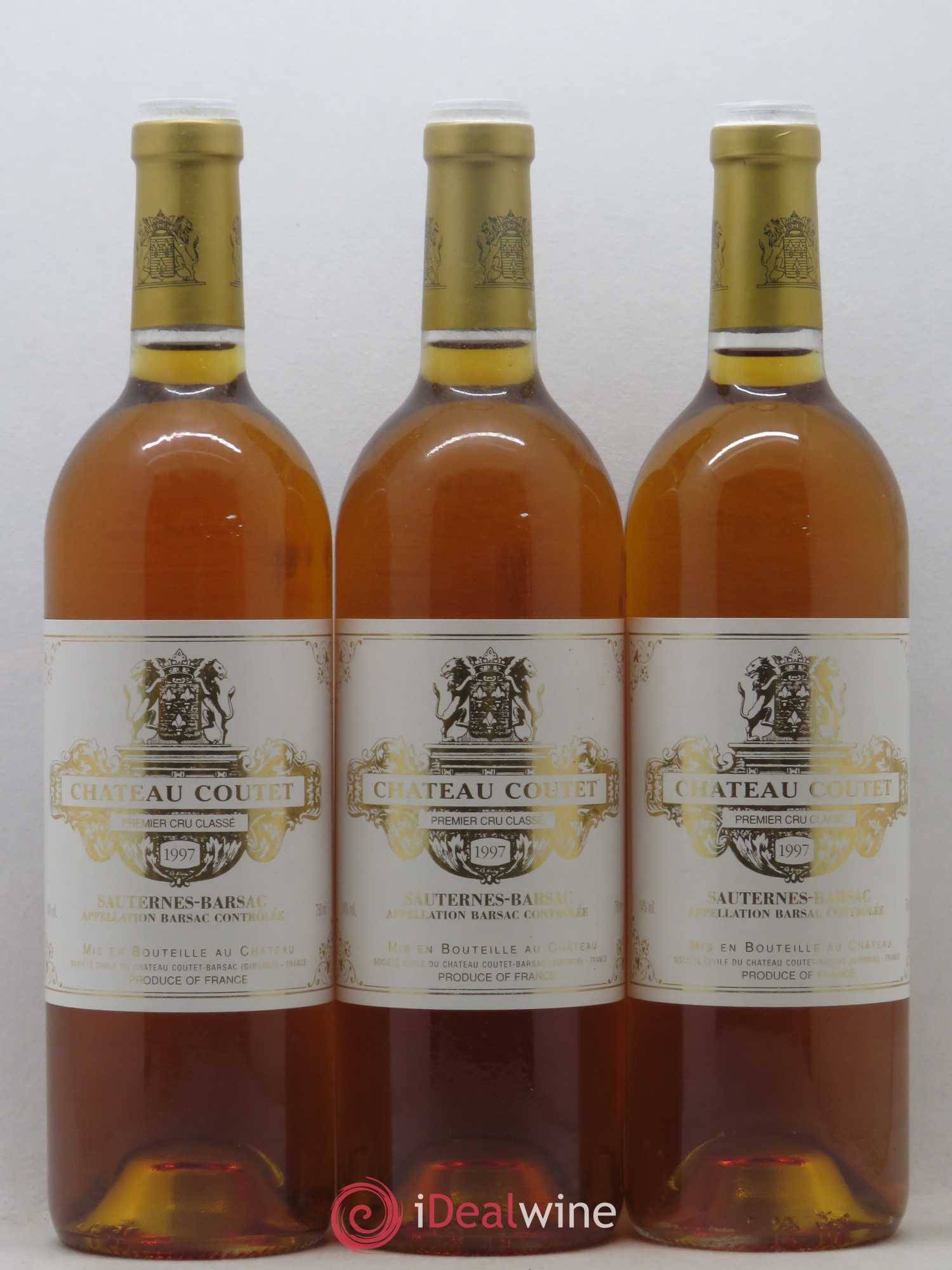 Château Coutet 1er Grand Cru Classé 1997 - Lotto di 12 bottiglie - 3