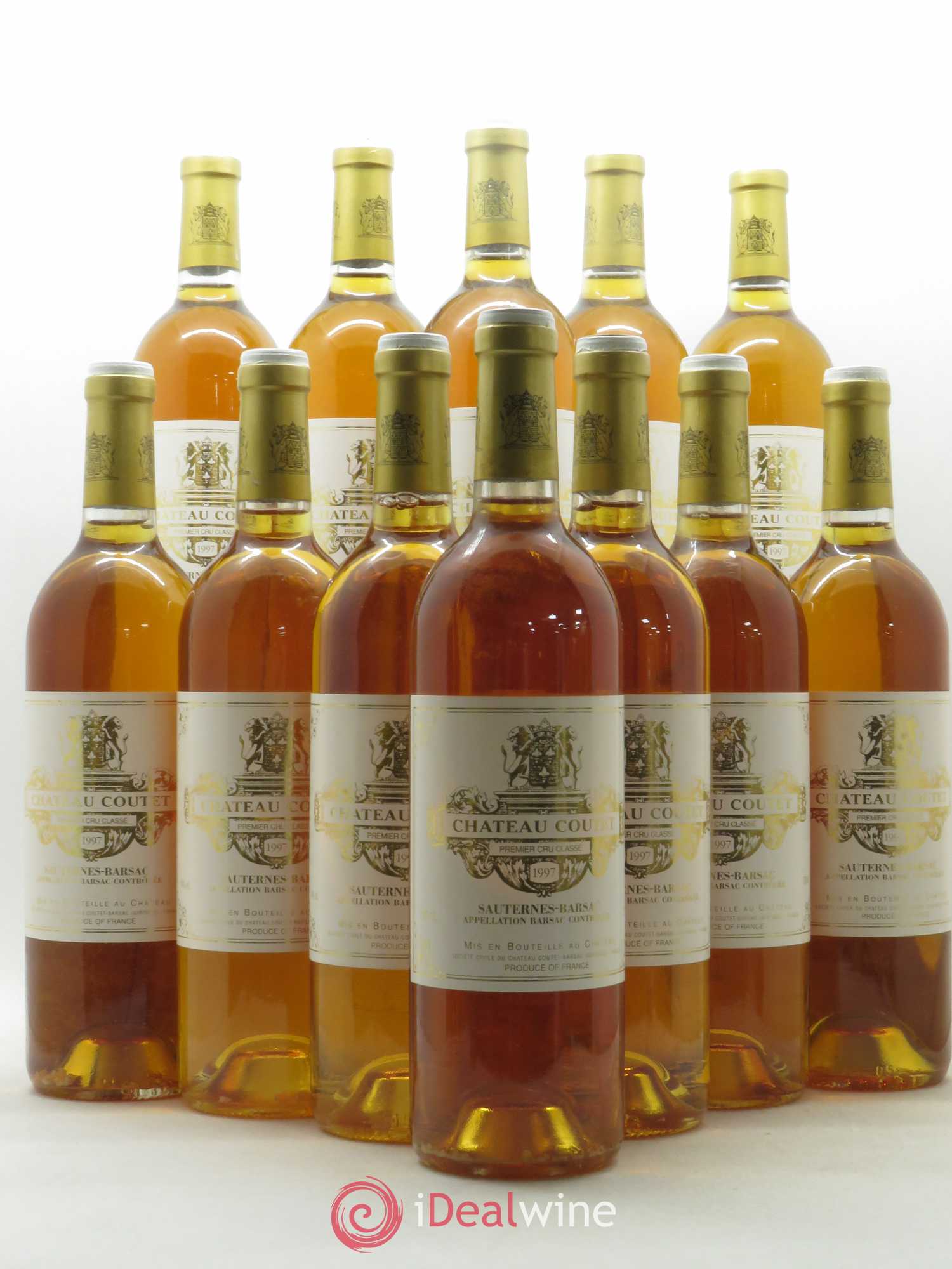 Château Coutet 1er Grand Cru Classé 1997 - Lotto di 12 bottiglie - 0
