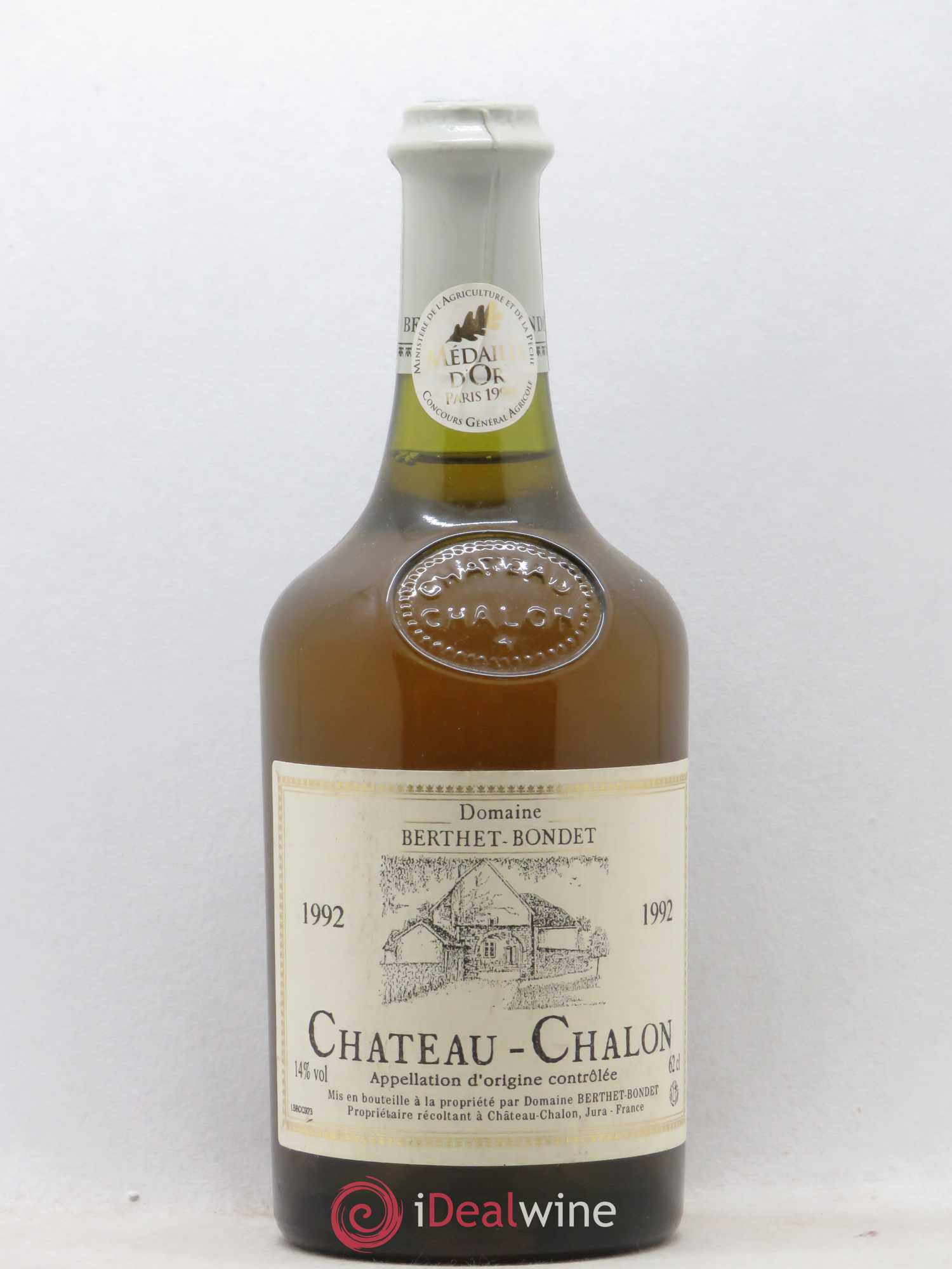 Château-Chalon Berthet-Bondet 1992 - Lot de 1 bouteille - 0