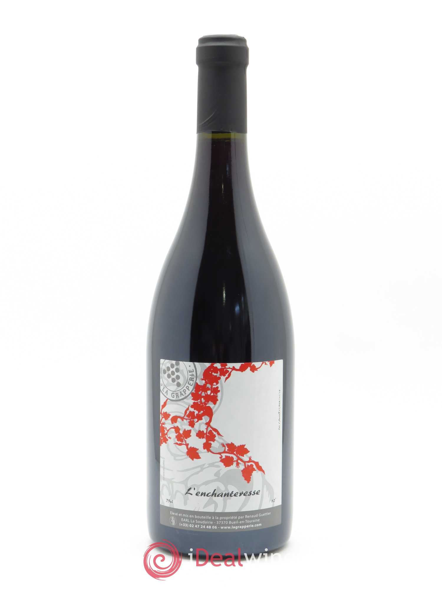 Vin de France L'Enchanteresse La Grapperie 2017 - Lot de 1 bouteille - 0