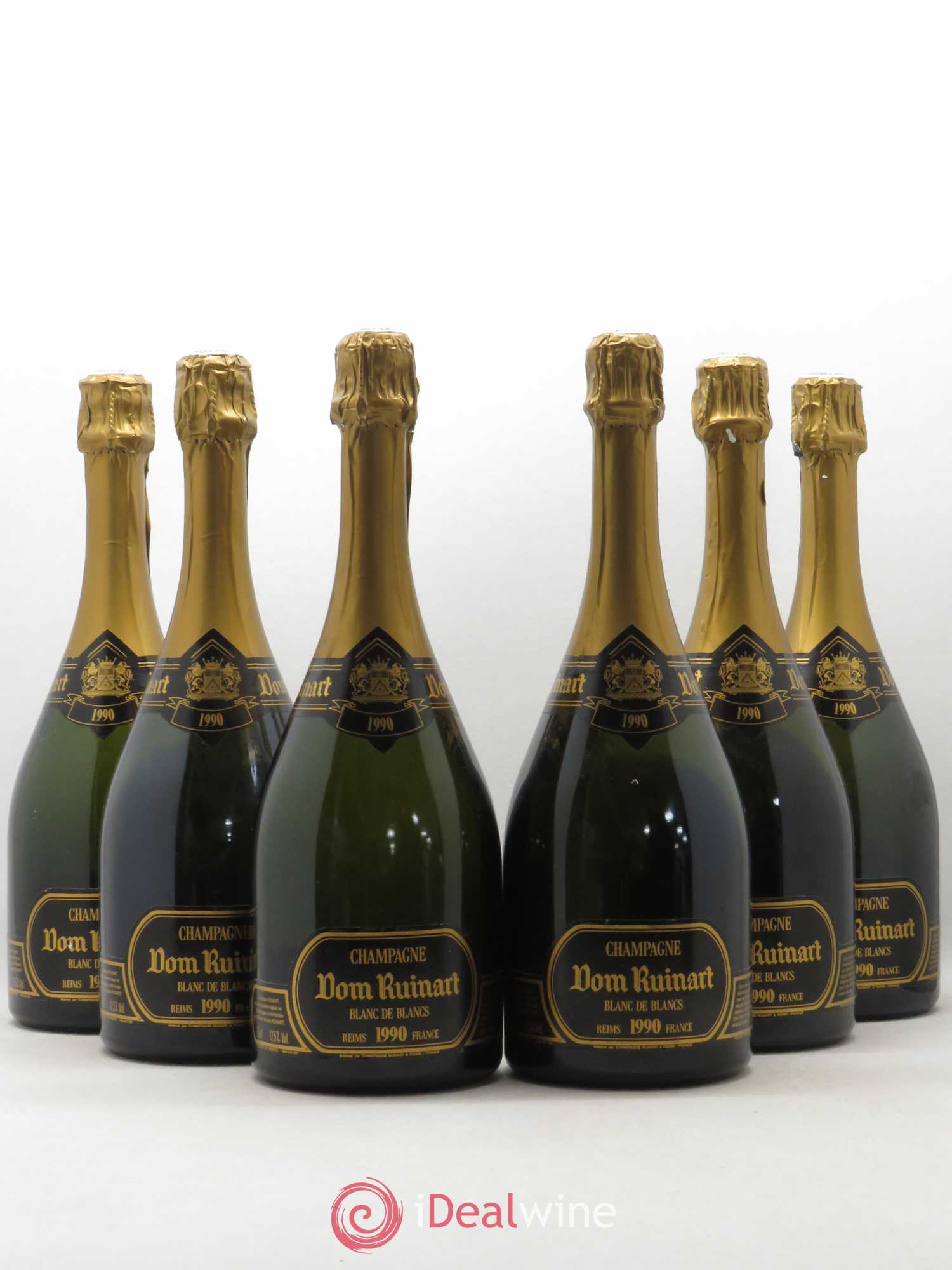 Dom Ruinart Brut Ruinart 1990 - Lot de 6 bouteilles - 0