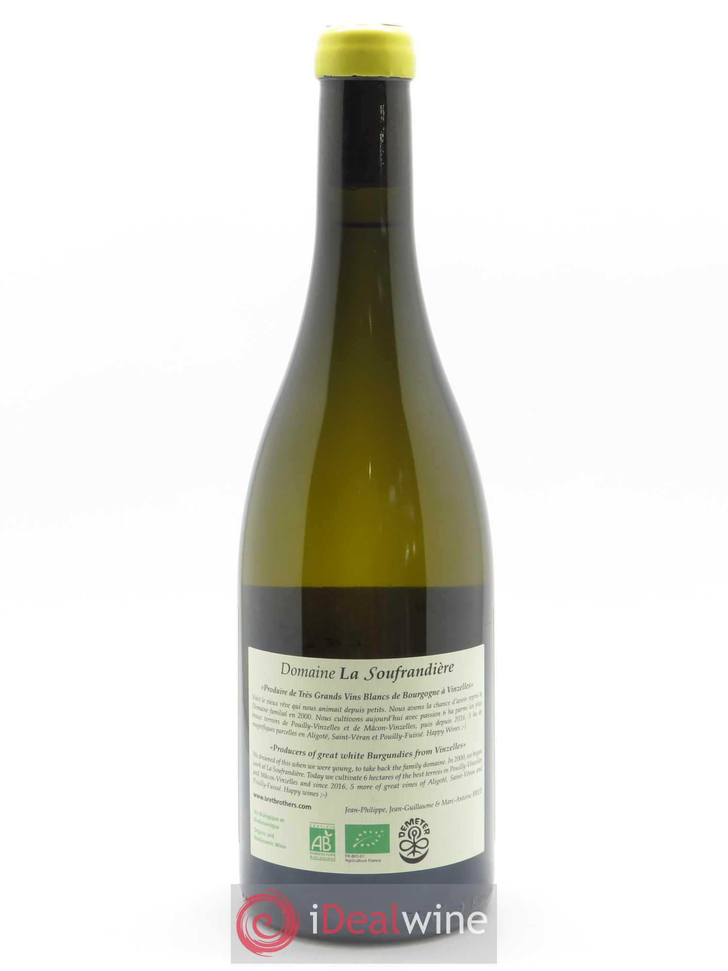 Pouilly-Fuissé En Chatenay Cuvée zen Bret Brothers 2019 - Lot of 1 bottle - 1