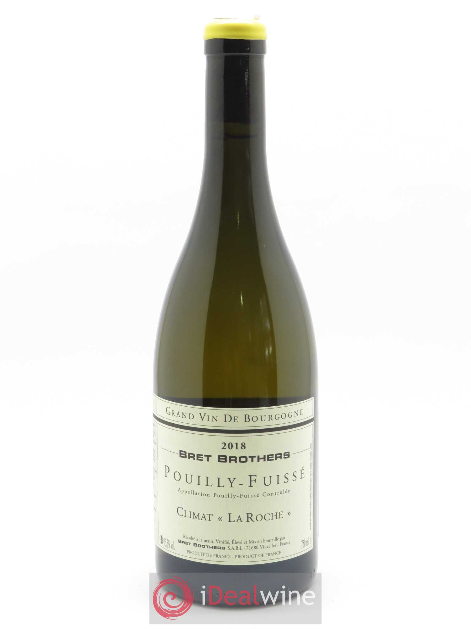 Pouilly-Fuissé La Roche Bret Brothers 2018 - Lot of 1 bottle - 0