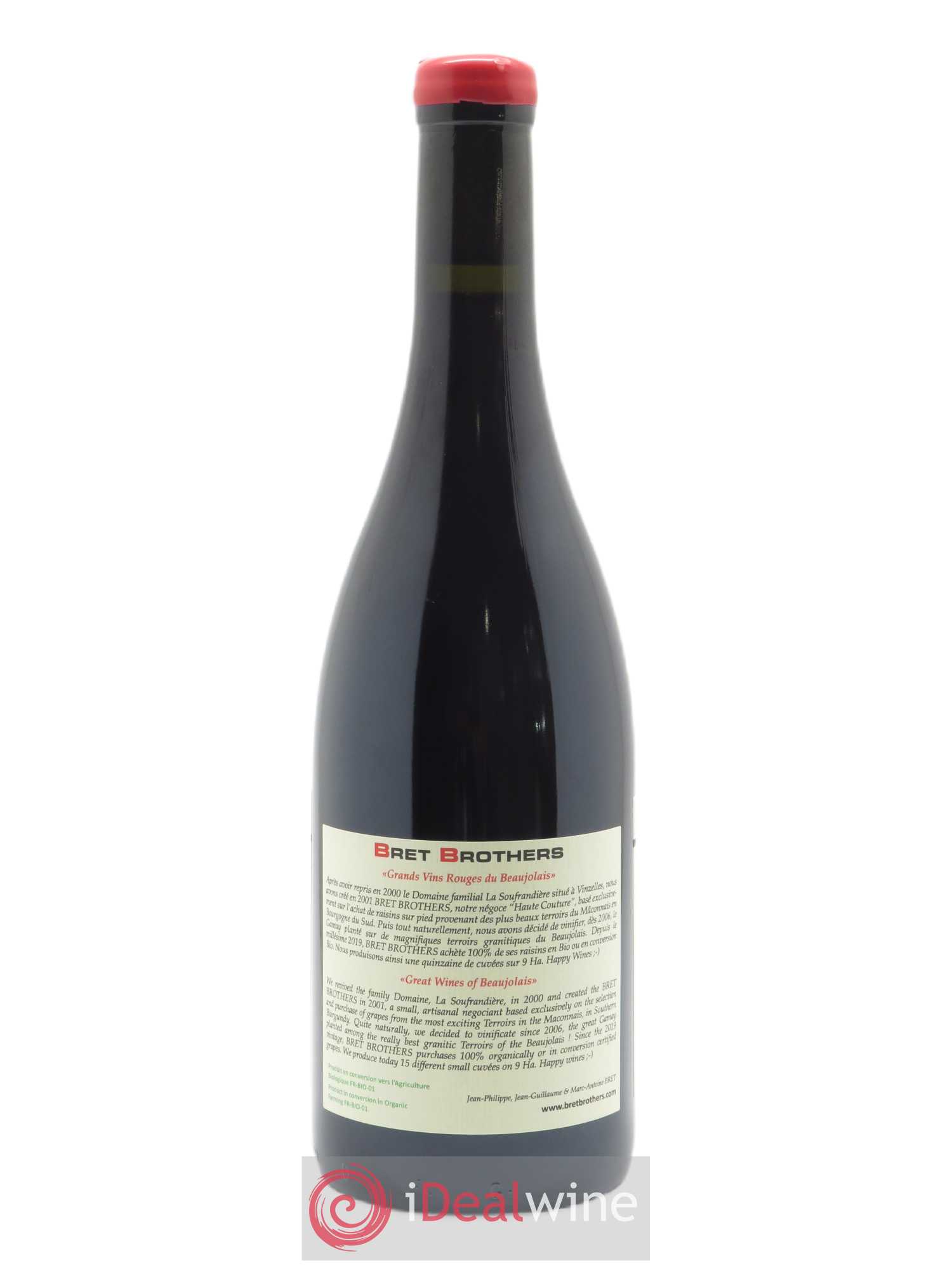 Fleurie Poncié Bret Brothers 2019 - Lot de 1 bouteille - 1