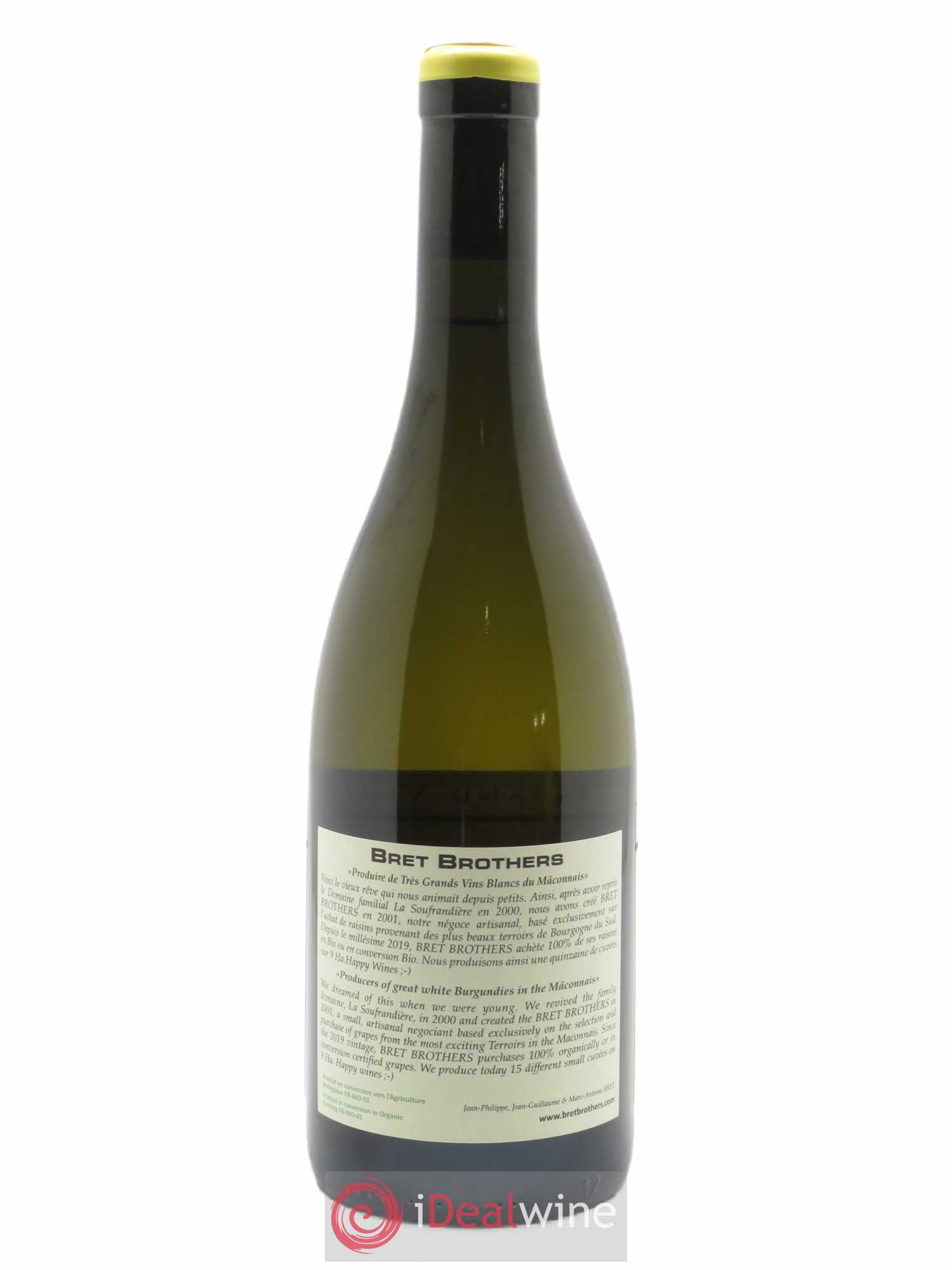 Pouilly-Fuissé  Cuvée Terres De Vergisson Bret Brothers 2020 - Lot de 1 bouteille - 1