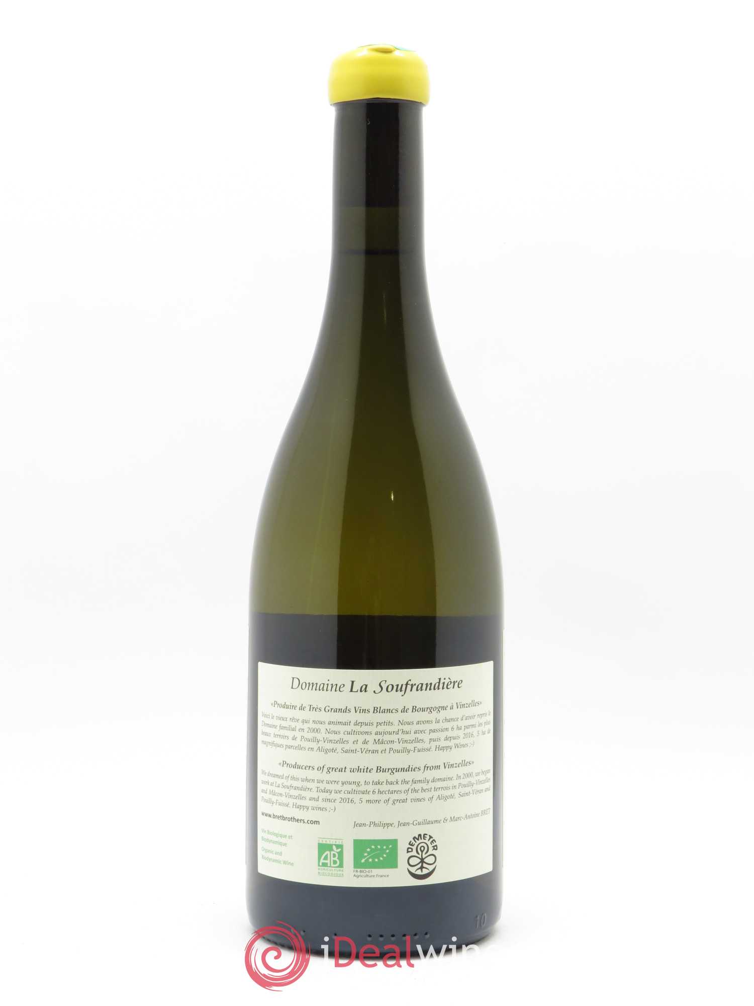 Pouilly-Vinzelles La Soufrandière - Bret Brothers 2018 - Lot de 1 bouteille - 2