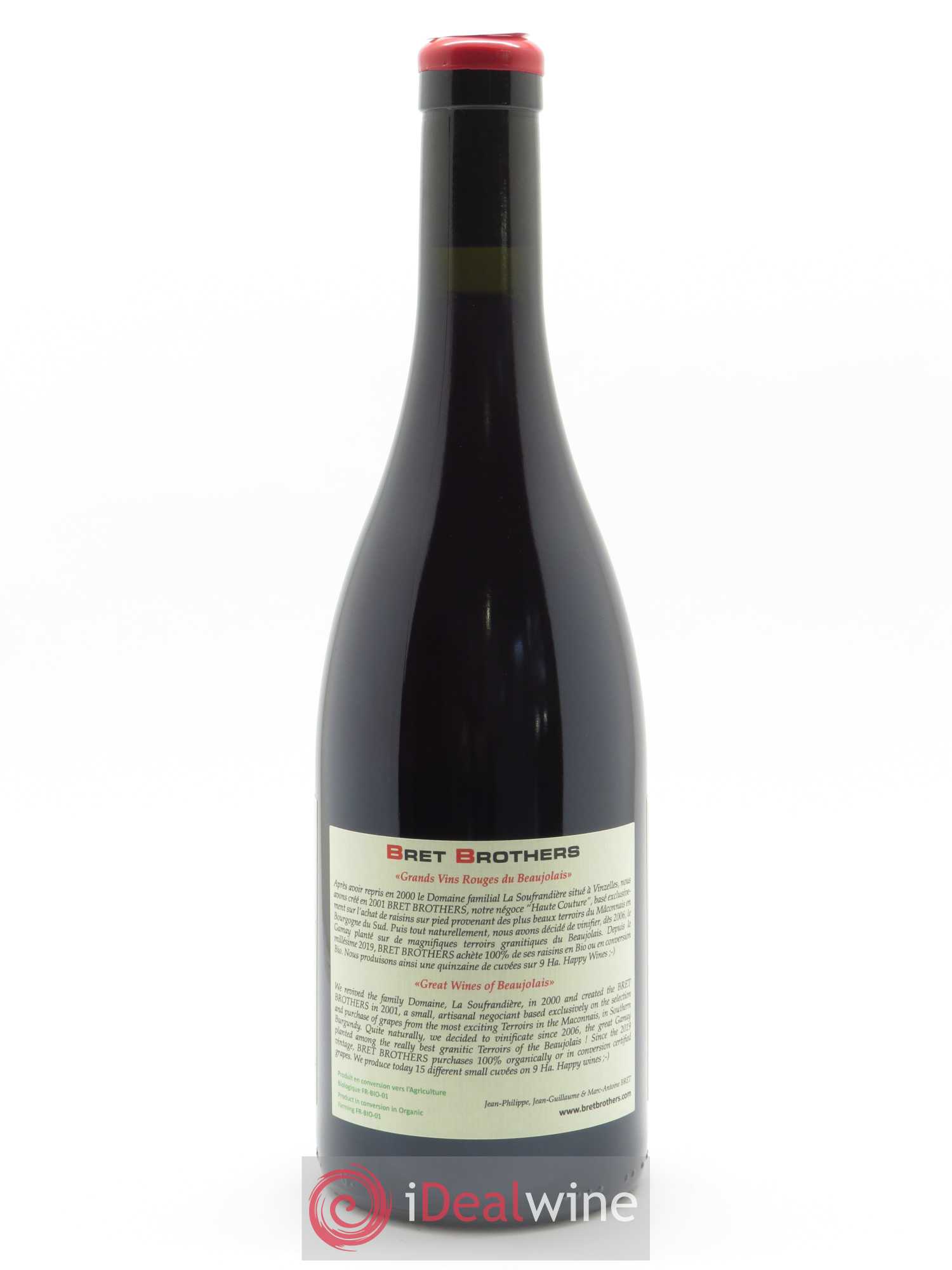 Beaujolais Lantignié - Glou des Bret Bret Brothers 2019 - Lot de 1 bouteille - 1