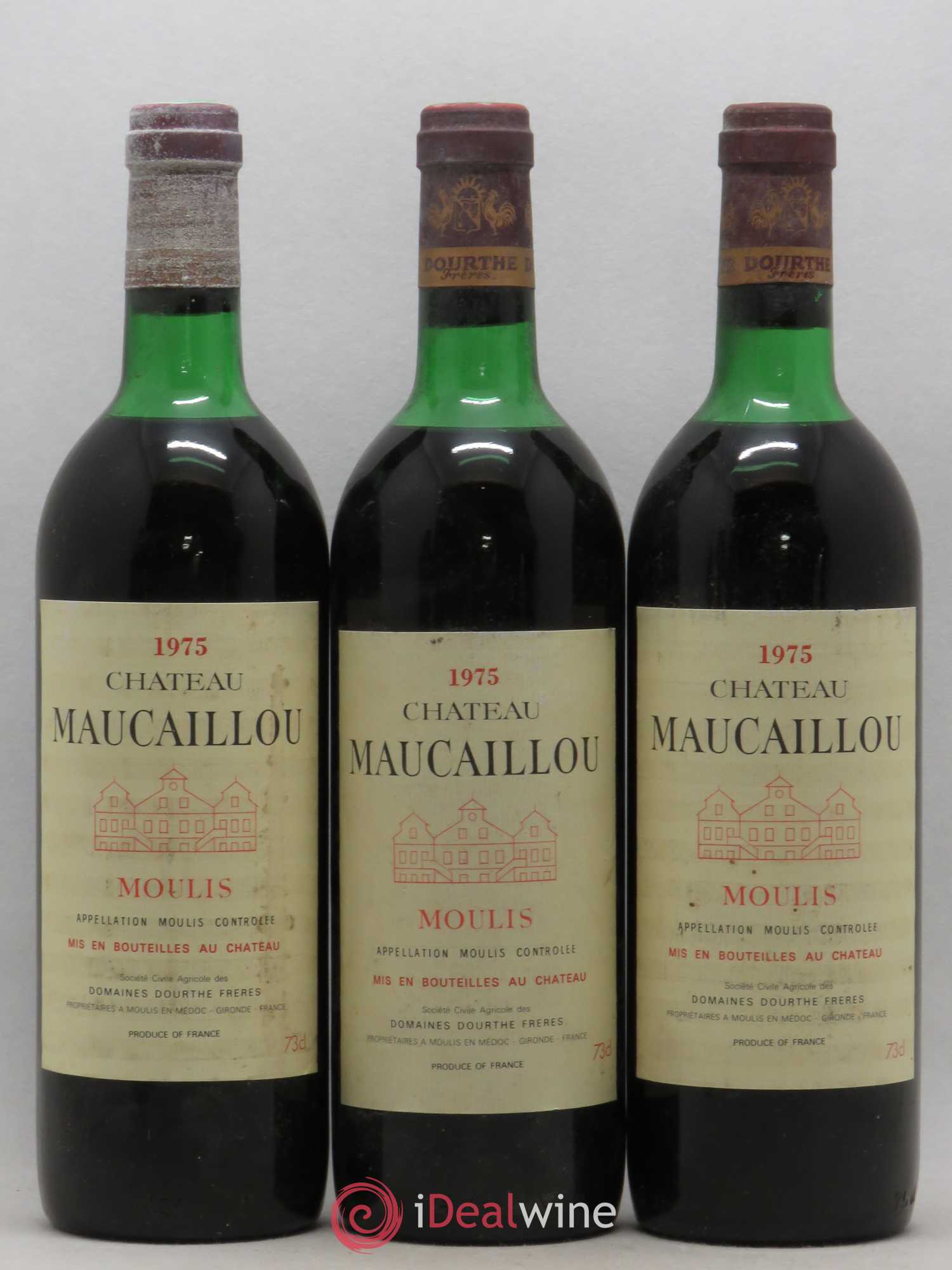 Château Maucaillou 1975 - Lot de 6 bouteilles - 2