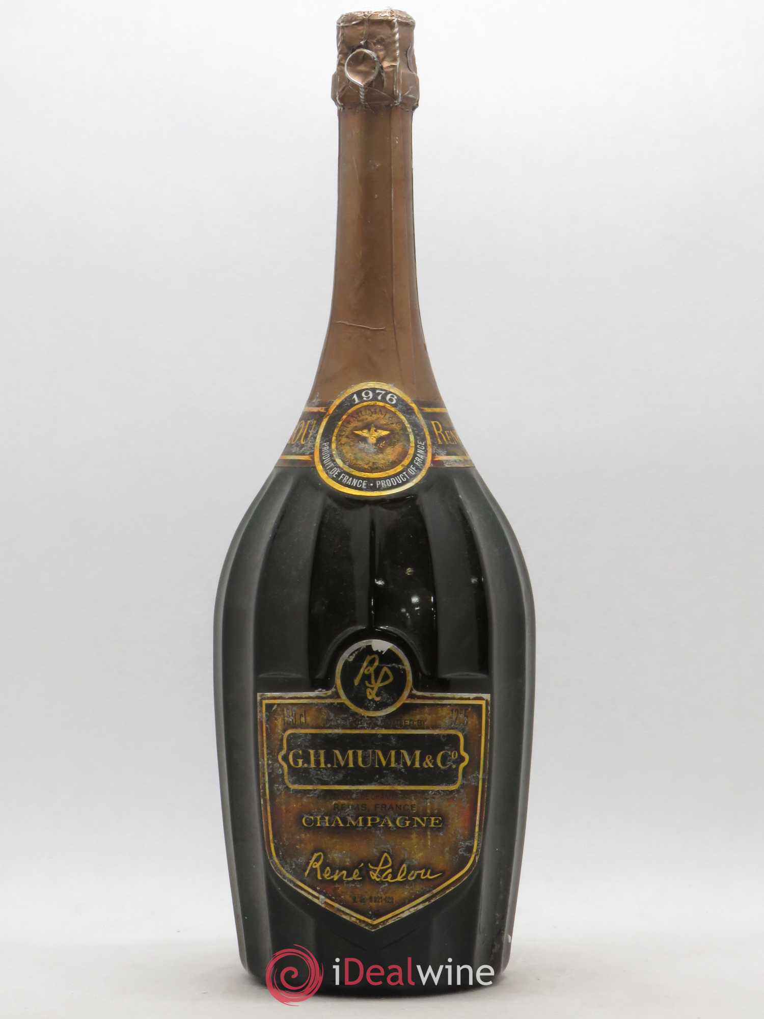 René Lalou Mumm 1976 - Posten von 1 Magnum - 0