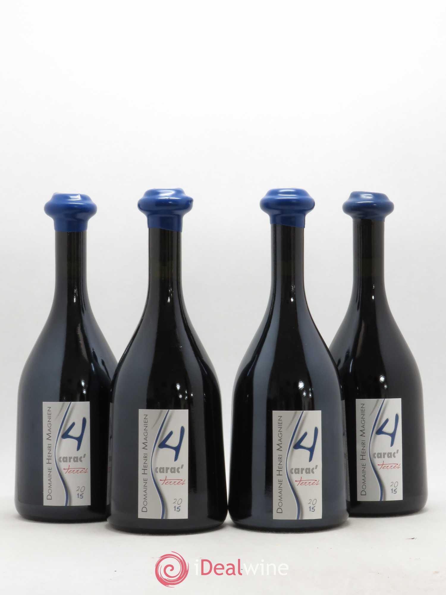 Gevrey-Chambertin 1er Cru 4 Carac'Terres Henri Magnien 2015 - Posten von 4 Flaschen - 0
