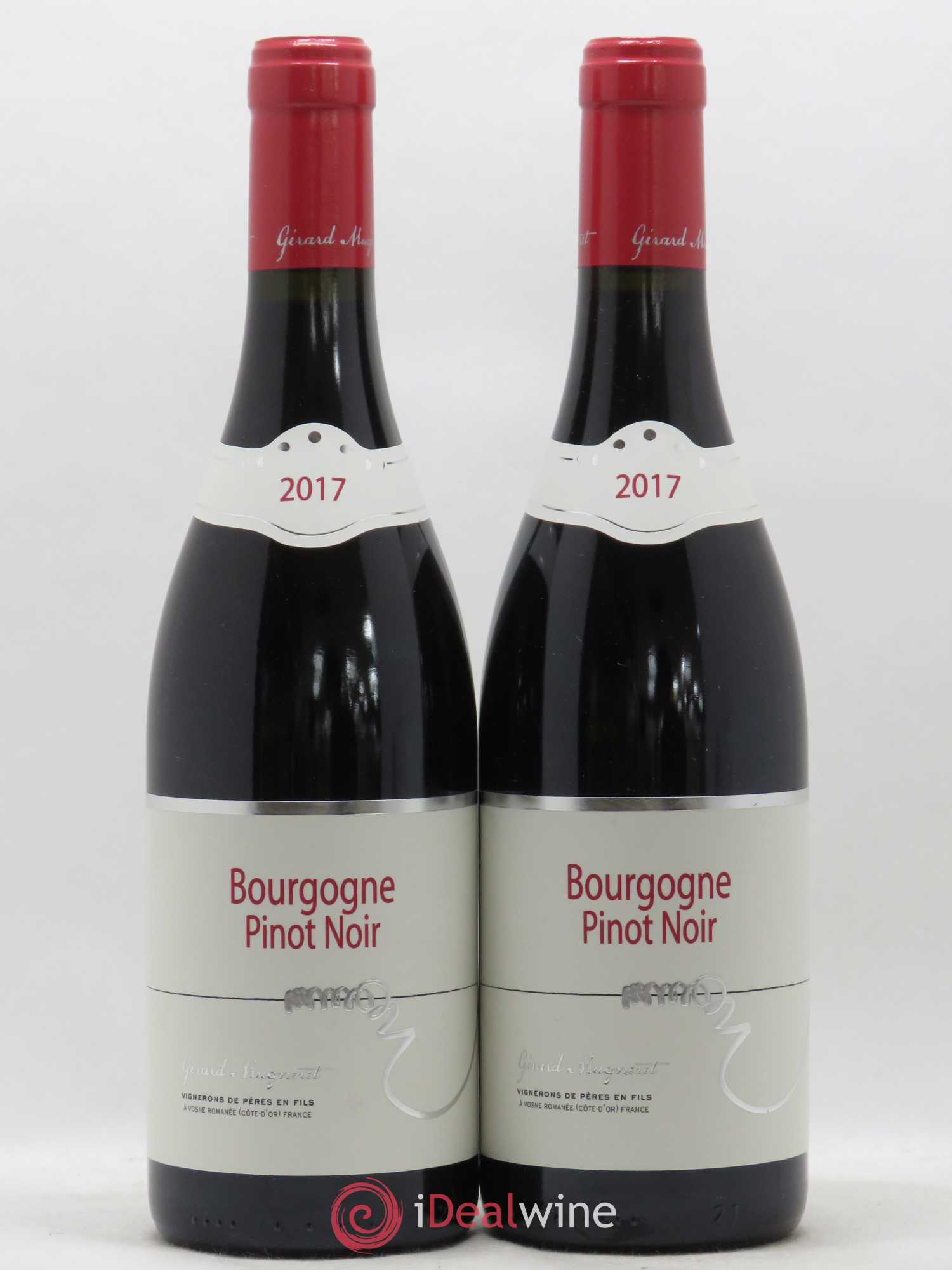 Bourgogne Gérard Mugneret 2017 - Lot de 2 bouteilles - 0