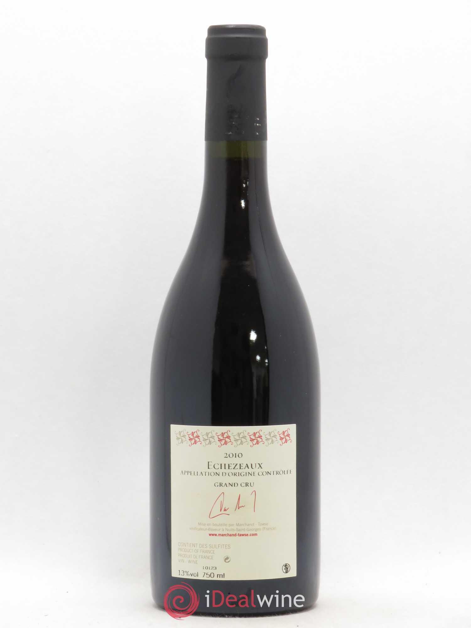 Echezeaux Grand Cru Marchand Tawse 2010 - Lot de 1 bouteille - 1