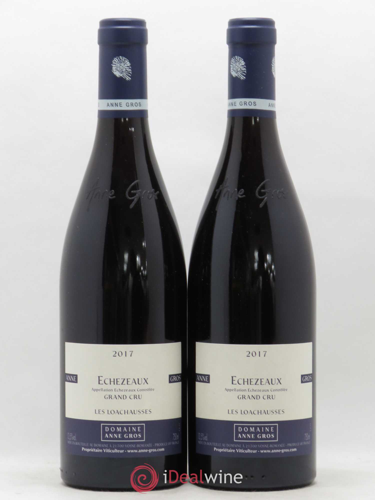 Echezeaux Grand Cru Les Loachausses Anne Gros 2017 - Lot de 2 bouteilles - 0