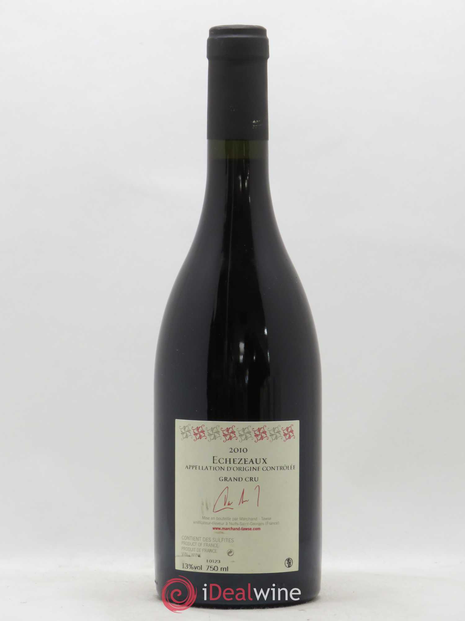 Echezeaux Grand Cru Pascal Marchand 2010 - Lot de 1 bouteille - 1