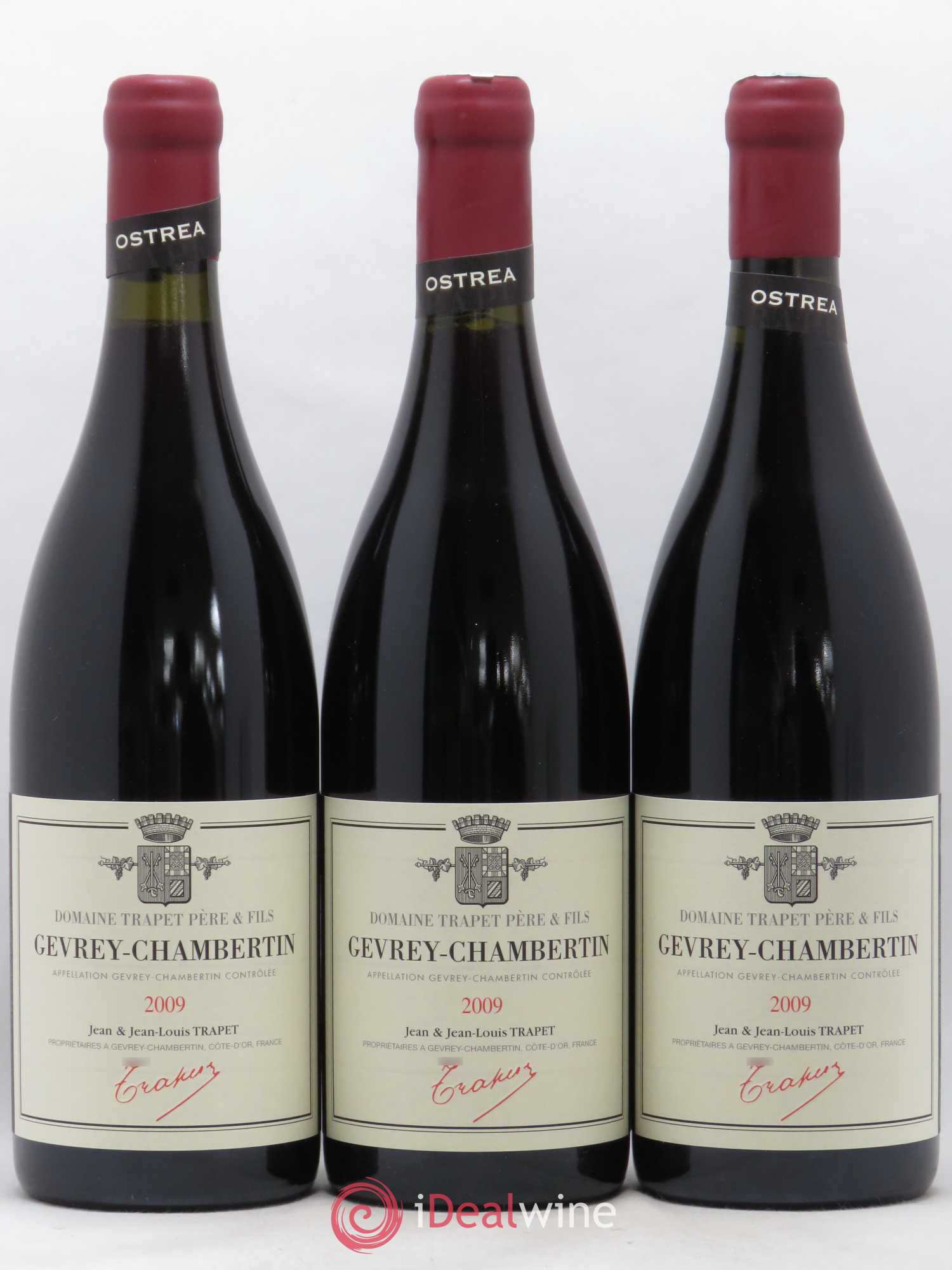Gevrey-Chambertin Ostrea Domaine Trapet 2009 - Lot de 3 bouteilles - 0