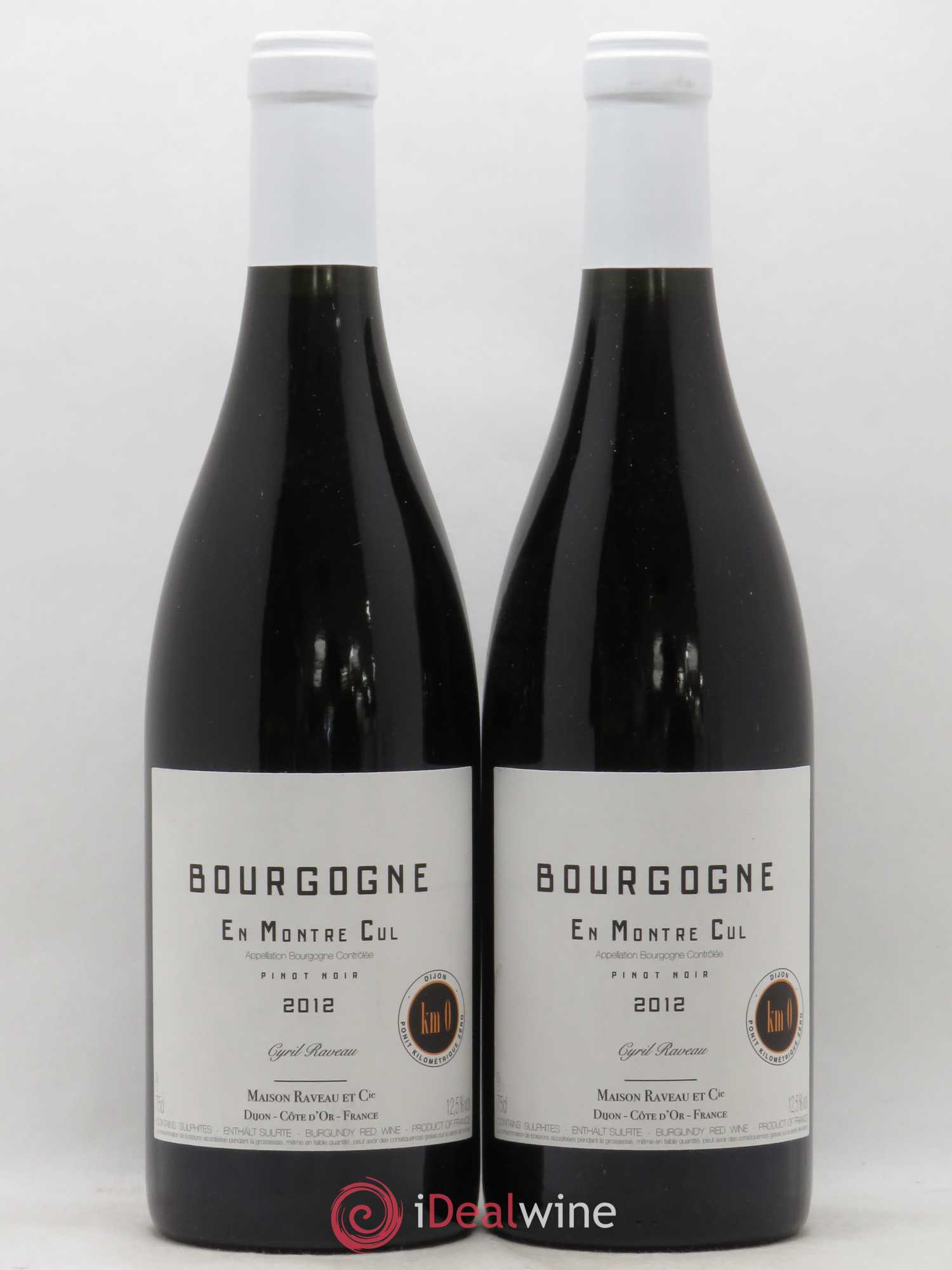Bourgogne En Montre Cul Cyril Raveau (sans prix de réserve) 2012 - Posten von 2 Flaschen - 0