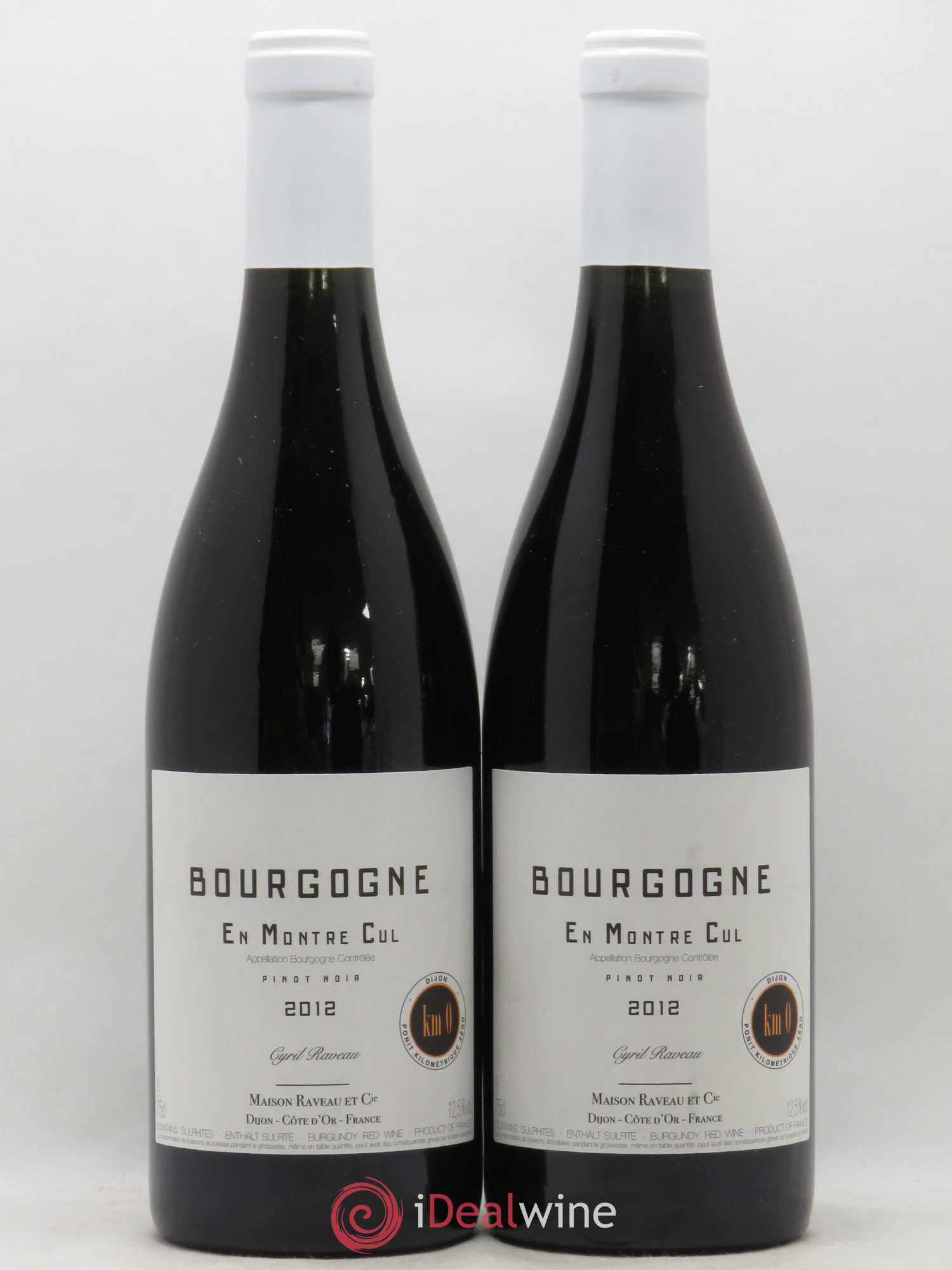 Bourgogne En Montre Cul Cyril Raveau (sans prix de réserve) 2012 - Posten von 2 Flaschen - 0