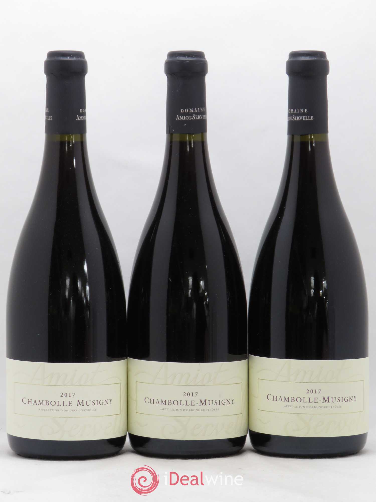 Chambolle-Musigny Amiot-Servelle 2017 - Lot de 3 bouteilles - 0