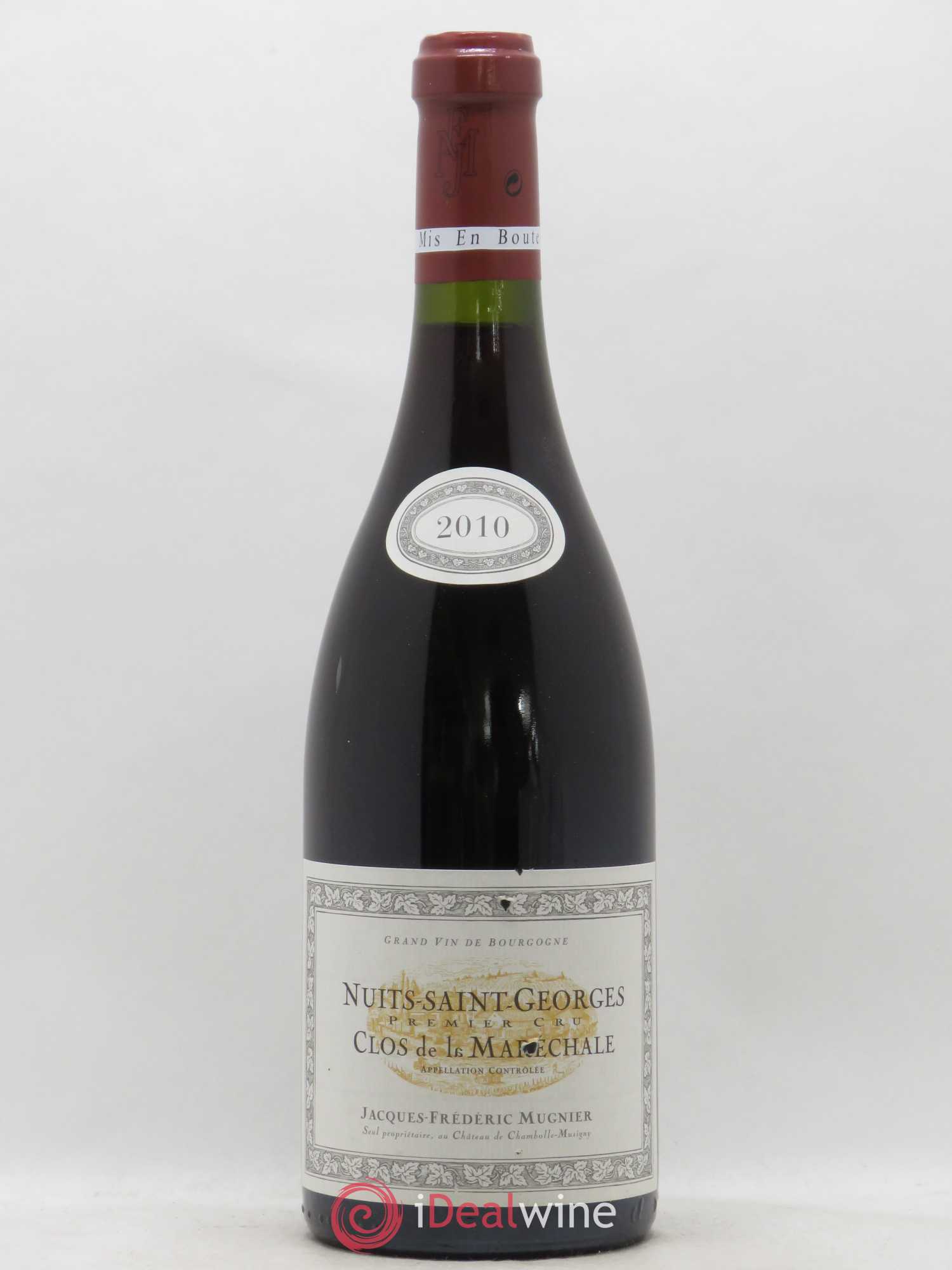 Nuits-Saint-Georges 1er Cru Clos de La Maréchale Jacques-Frédéric Mugnier 2010 - Lot de 1 bouteille - 0