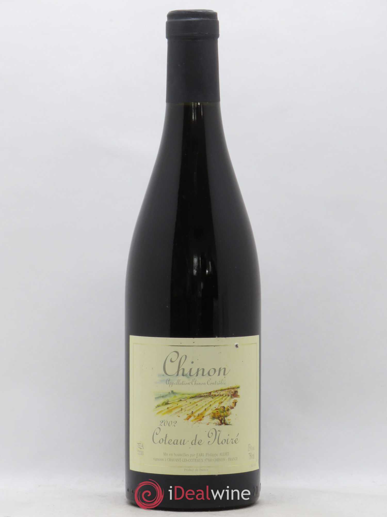 Chinon Coteau de Noiré Philippe Alliet 2002 - Lot de 1 bouteille - 0