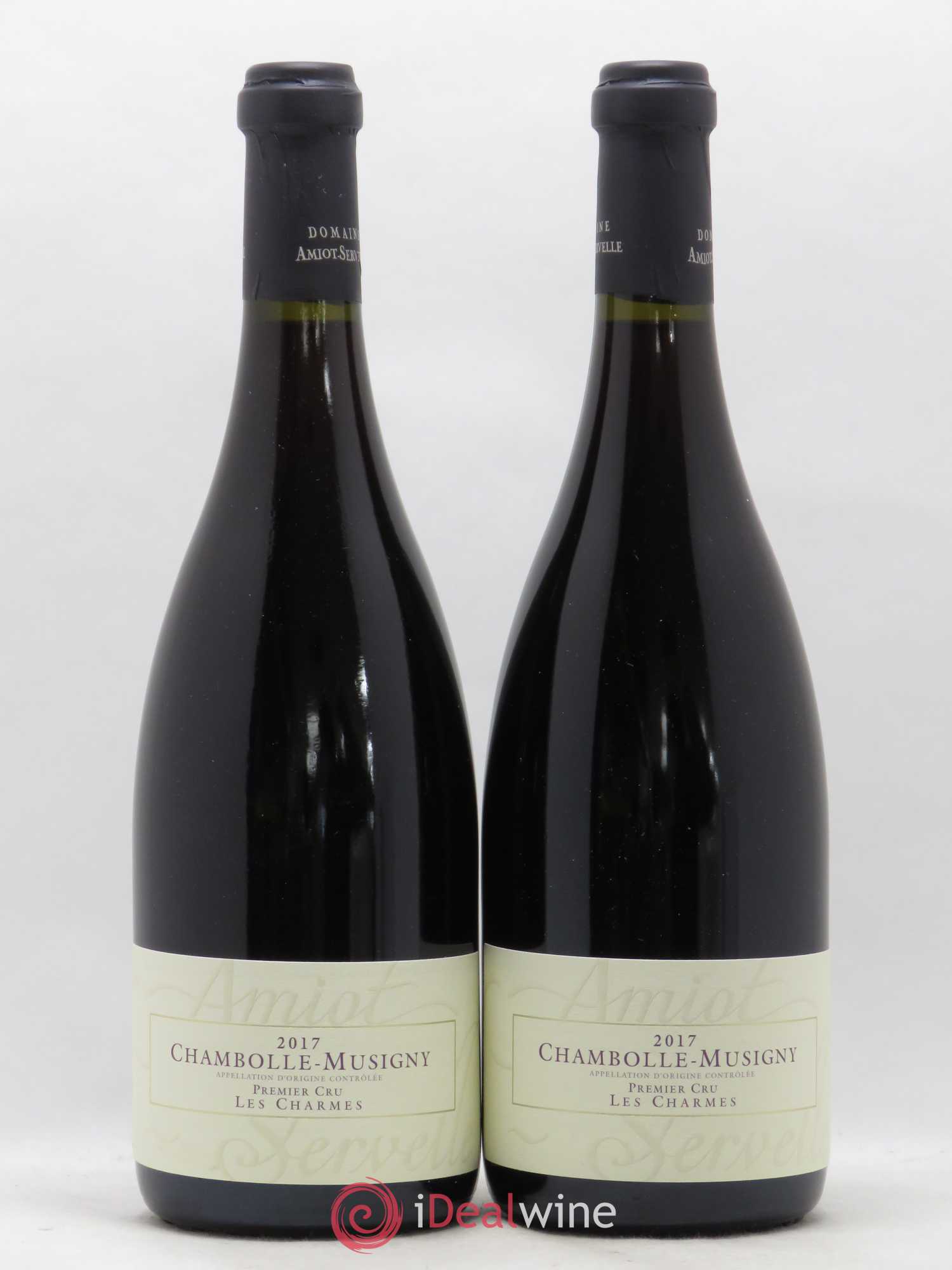 Chambolle-Musigny 1er Cru Les Charmes Amiot-Servelle 2017 - Lot de 2 bouteilles - 0