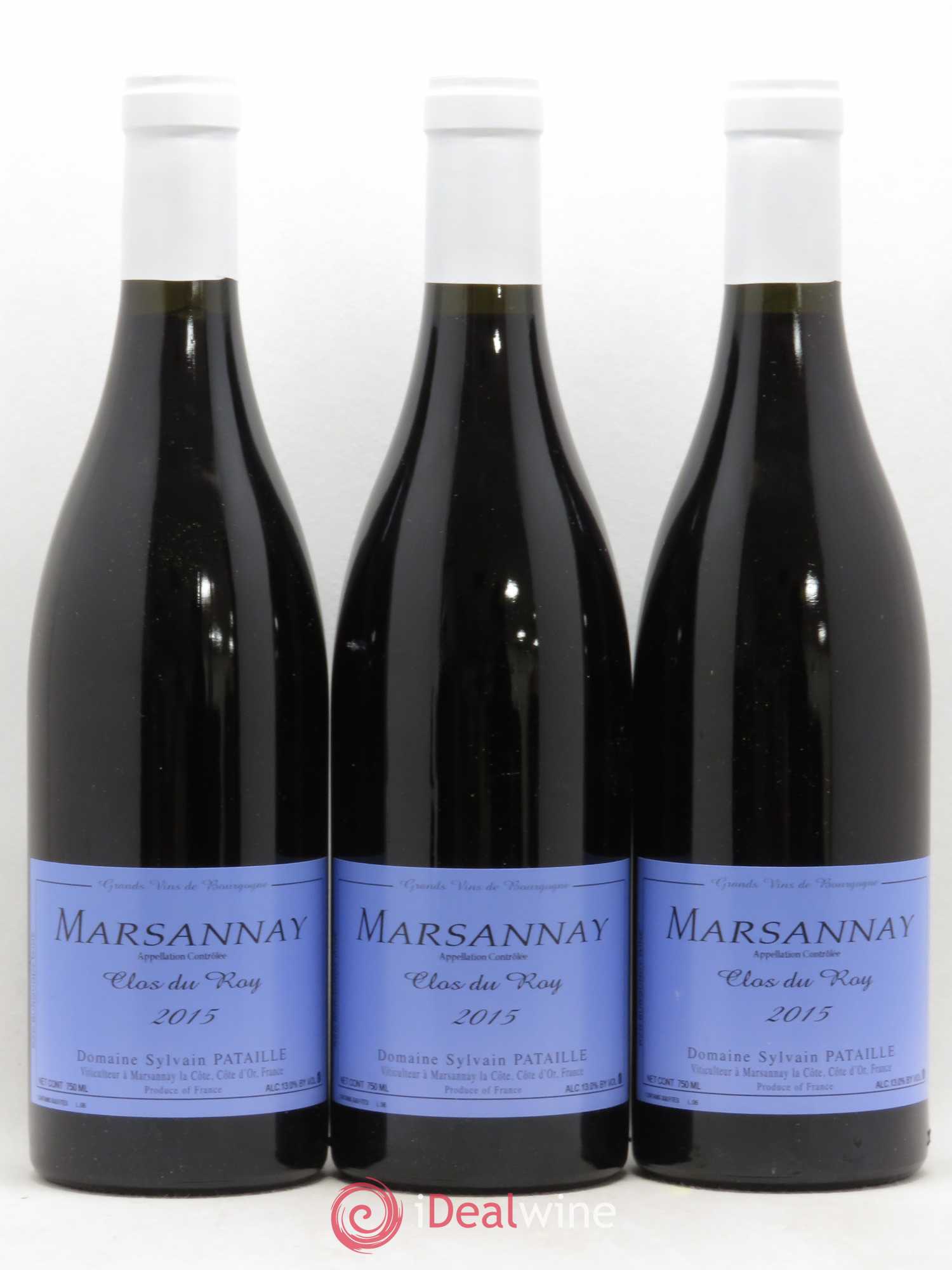 Marsannay Clos du Roy Sylvain Pataille (Domaine) 2015 - Lot de 3 bouteilles - 0