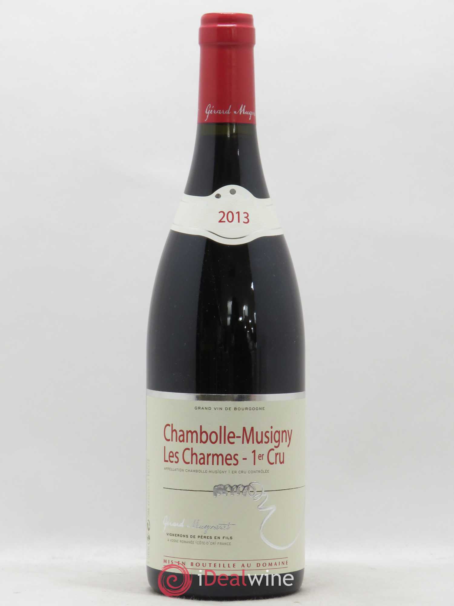 Chambolle-Musigny 1er Cru Les Charmes Gérard Mugneret 2013 - Lot de 1 bouteille - 0
