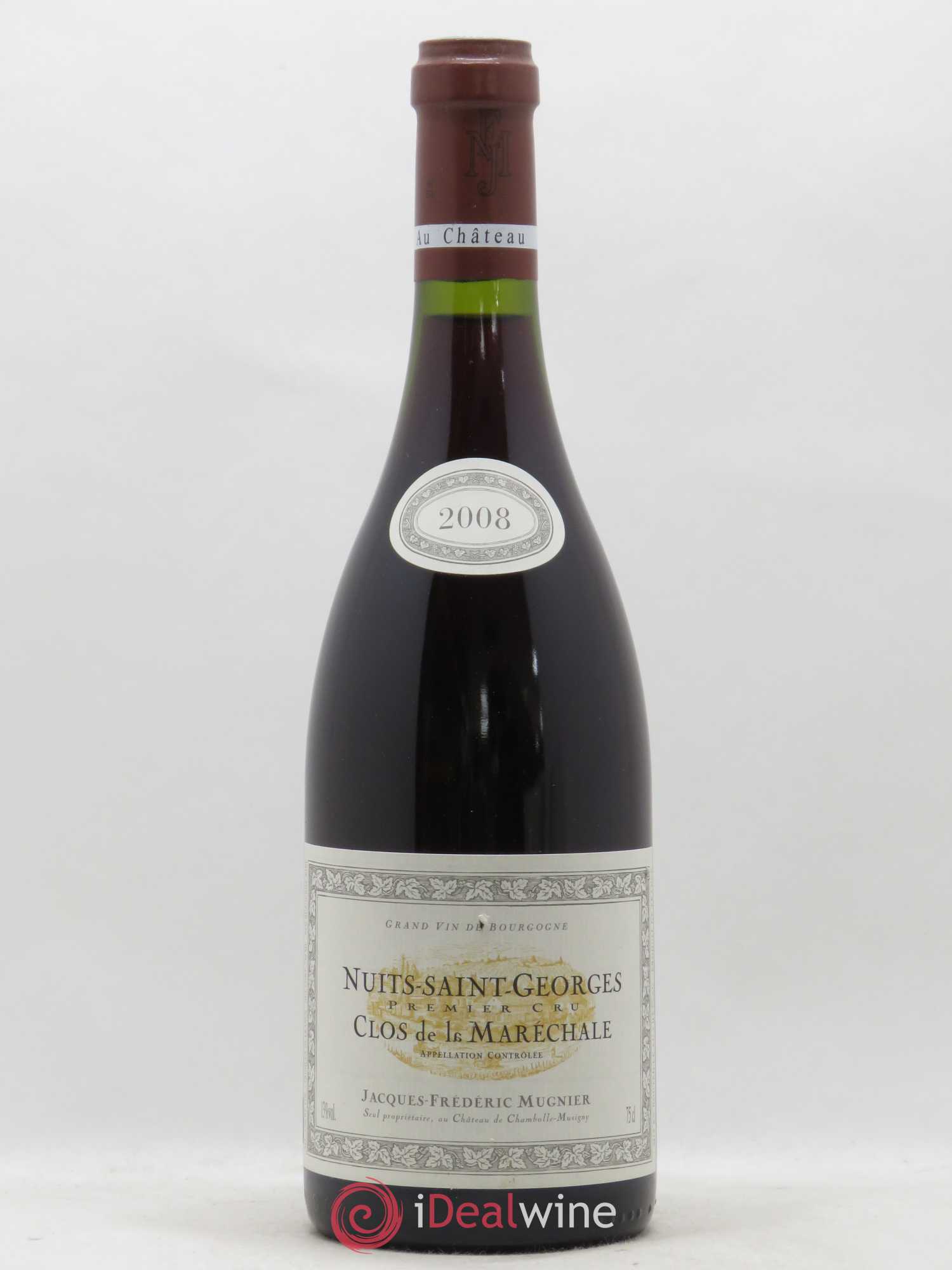 Nuits-Saint-Georges 1er Cru Clos de La Maréchale Jacques-Frédéric Mugnier 2008 - Lot de 1 bouteille - 0
