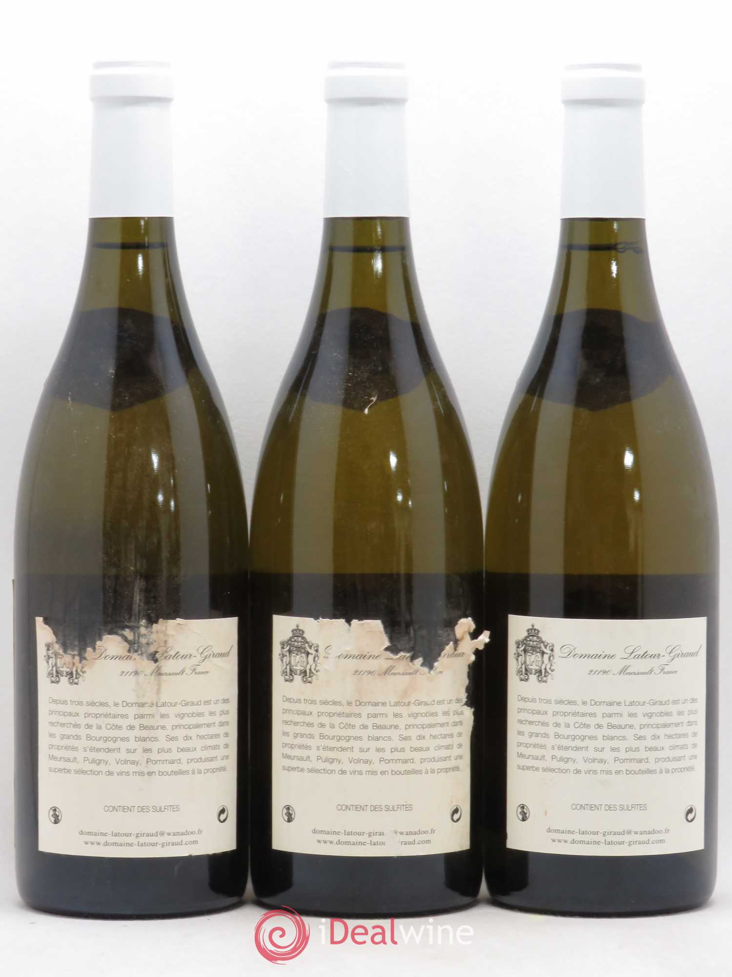 Meursault 1er Cru Genevrières Latour-Giraud (sans prix de réserve) 2009 - Posten von 3 Flaschen - 1