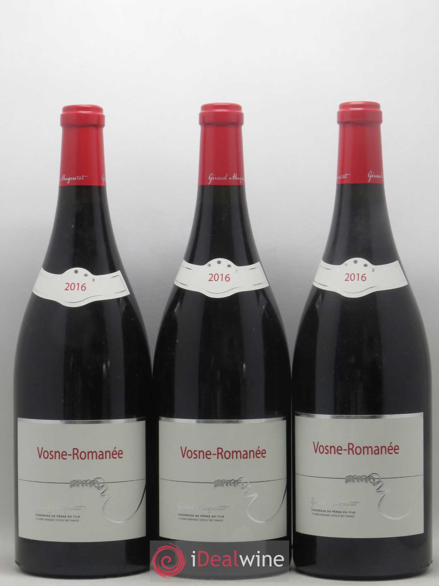 Vosne-Romanée Gérard Mugneret 2016 - Lot de 3 magnums - 0