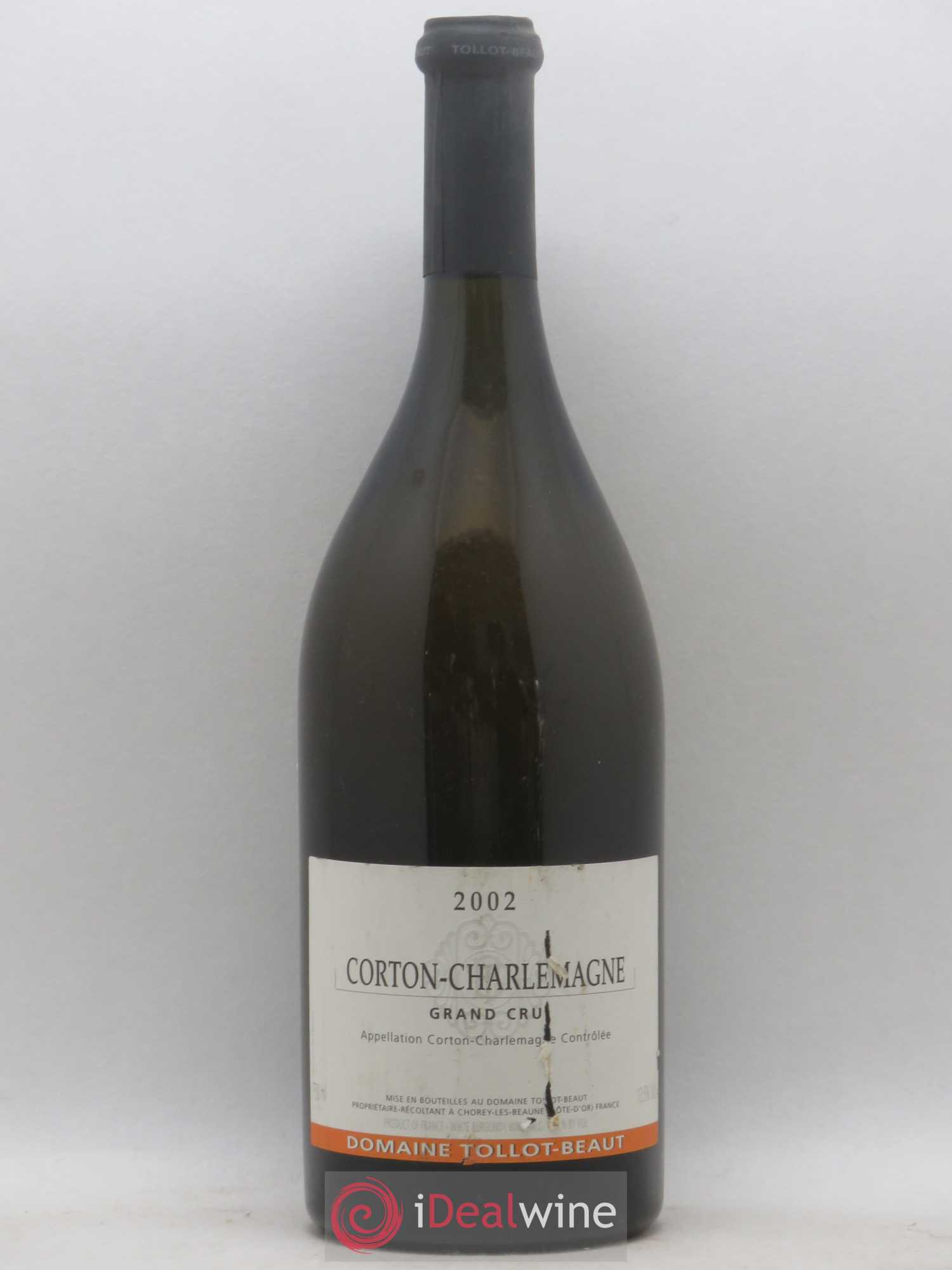 Corton-Charlemagne Grand Cru Tollot Beaut (Domaine) (sans prix de réserve) 2002 - Lot de 1 bouteille - 0