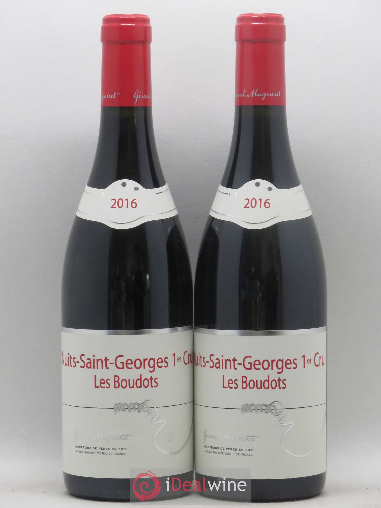 Nuits-Saint-Georges 1er Cru Les Boudots Gérard Mugneret 2016 - Lot de 2 bouteilles - 0