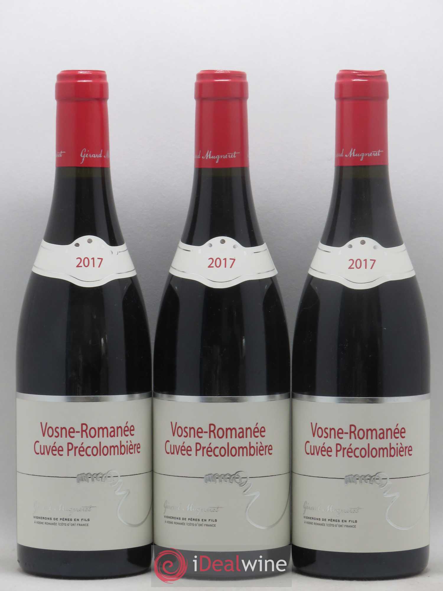 Vosne-Romanée Précolombiere Gérard Mugneret 2017 - Posten von 3 Flaschen - 0