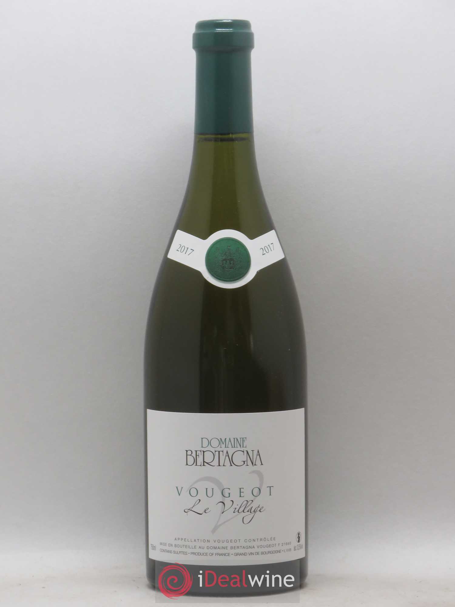 Vougeot Le Village Bertagna 2017 - Lot de 1 bouteille - 0
