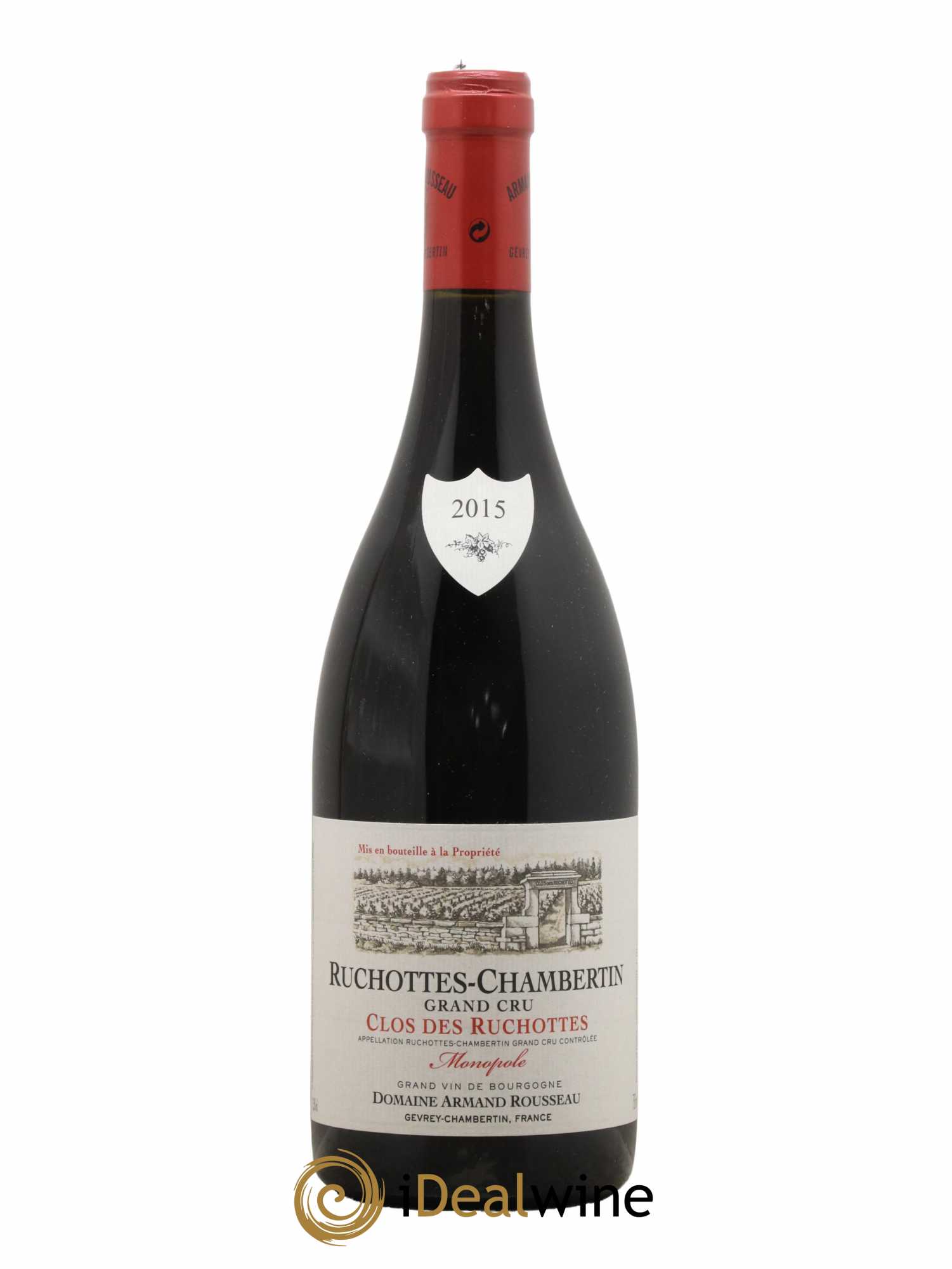 Ruchottes-Chambertin Grand Cru Clos des Ruchottes Armand Rousseau (Domaine) 2015 - Posten von 1 Flasche - 0