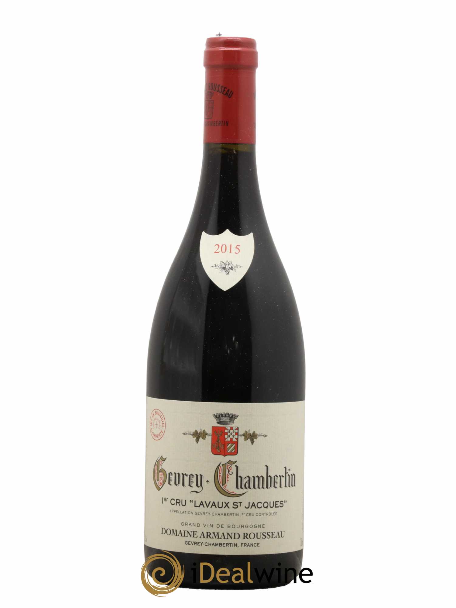 Gevrey-Chambertin 1er Cru Lavaux Saint Jacques Armand Rousseau (Domaine) 2015 - Lot de 1 bouteille - 0