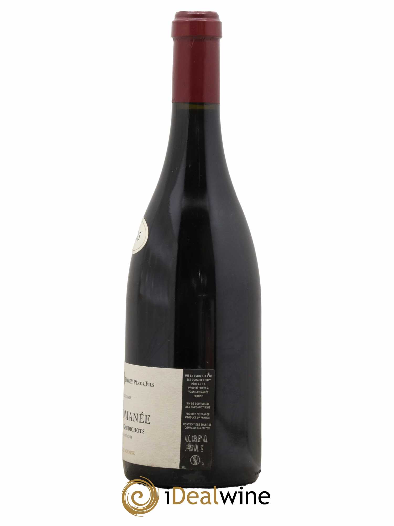 Vosne-Romanée 1er Cru Les Gaudichots Forey Père et Fils (Domaine) 2005 - Lot de 1 bouteille - 1