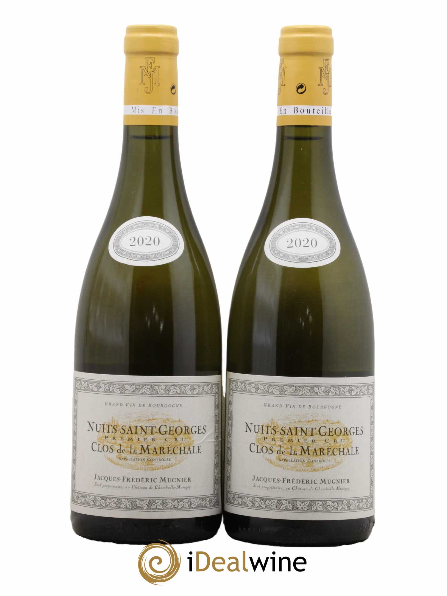 Nuits-Saint-Georges 1er Cru Clos de La Maréchale Jacques-Frédéric Mugnier 2020 - Lot de 2 bouteilles - 0
