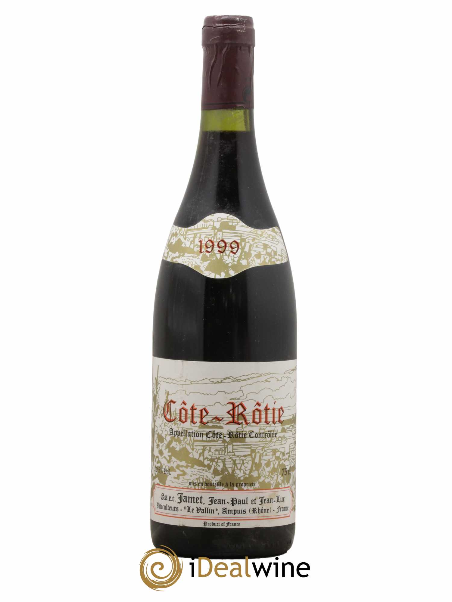 Côte-Rôtie Jamet (Domaine) 1999 - Lot de 1 bouteille - 0