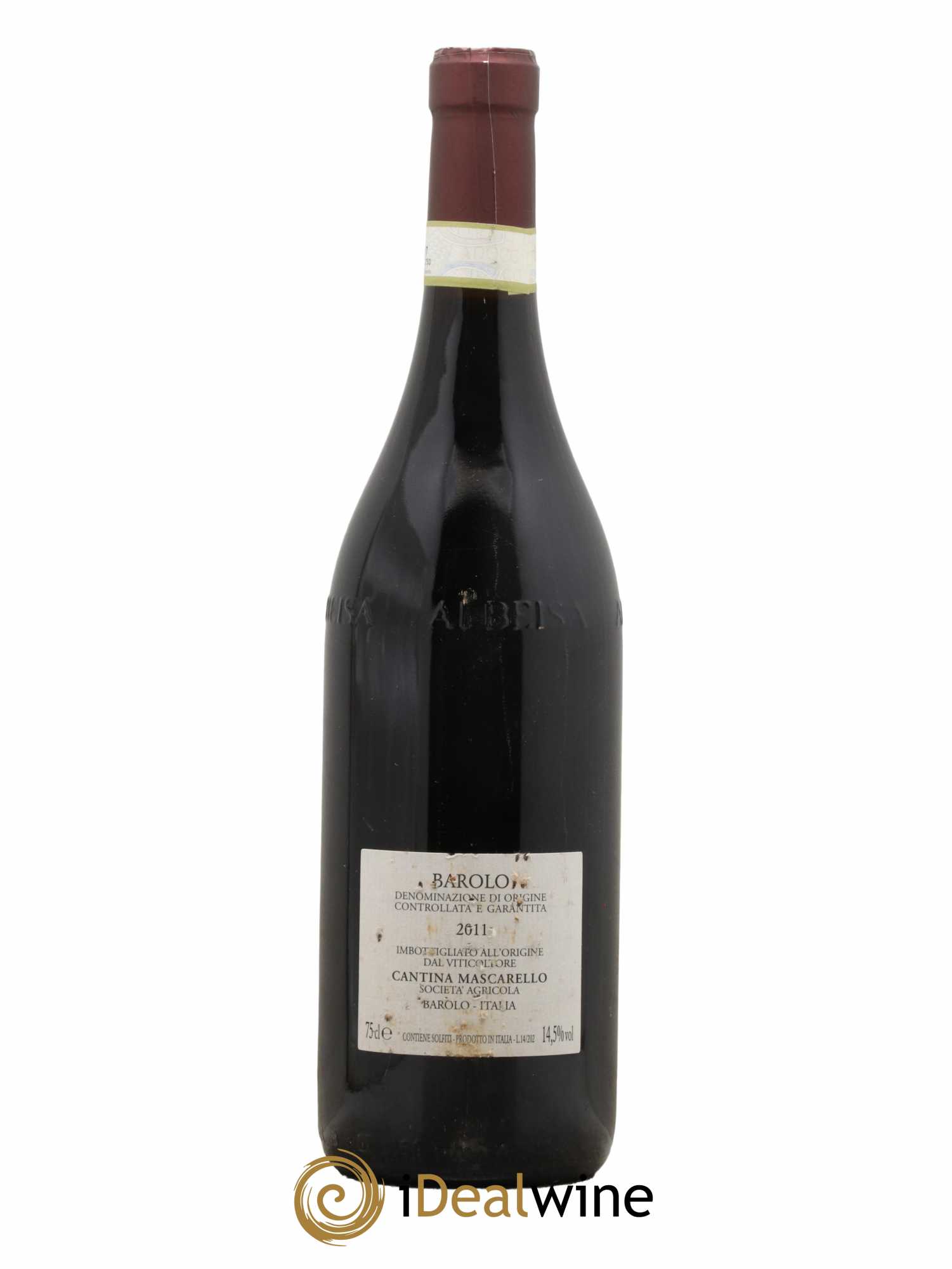 Barolo DOCG Bartolo Mascarello 2011 - Lot de 1 bouteille - 1