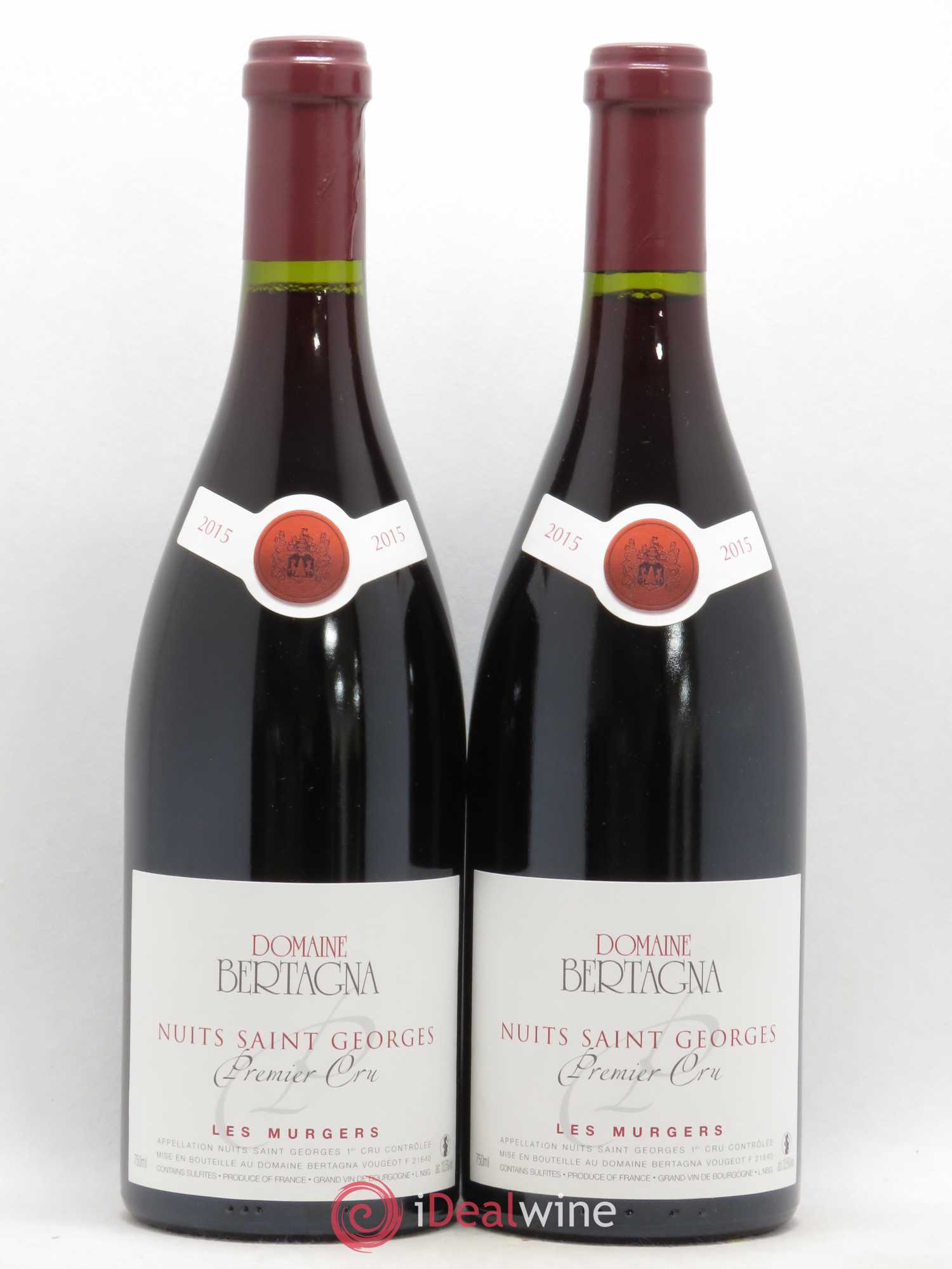Buy Nuits-Saint-Georges 1er Cru Les Murgers Bertagna 2015 (lot