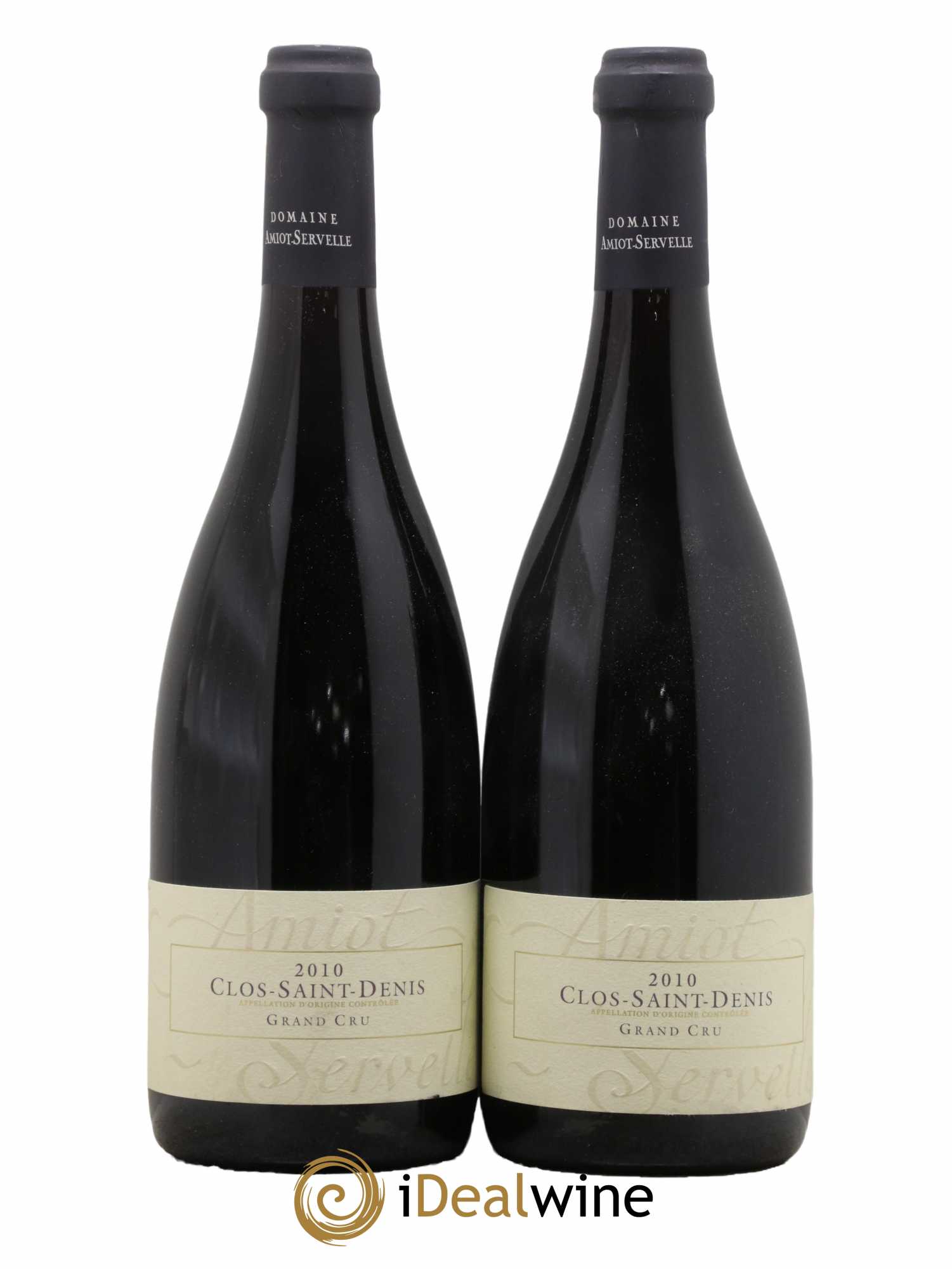 Clos Saint-Denis Grand Cru Amiot-Servelle 2010 - Lot de 2 bouteilles - 0