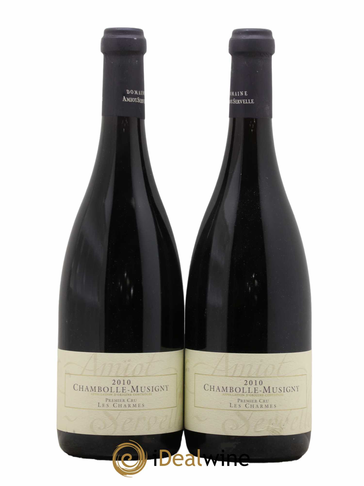 Chambolle-Musigny 1er Cru Les Charmes Amiot-Servelle 2010 - Lot de 2 bouteilles - 0