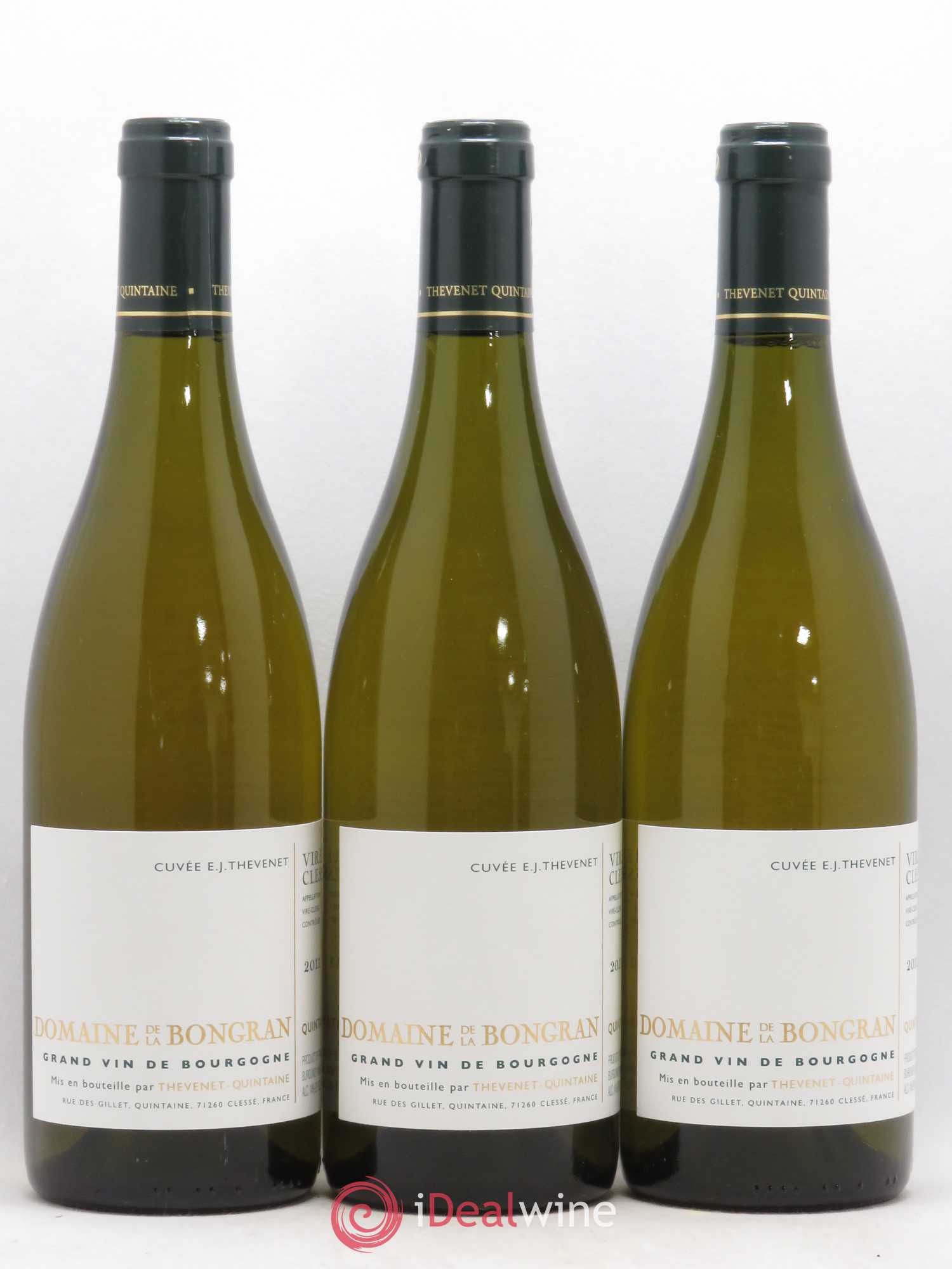 Viré-Clessé Tradition Domaine de la Bongran Thevenet Quintaine 2011 - Posten von 3 Flaschen - 0