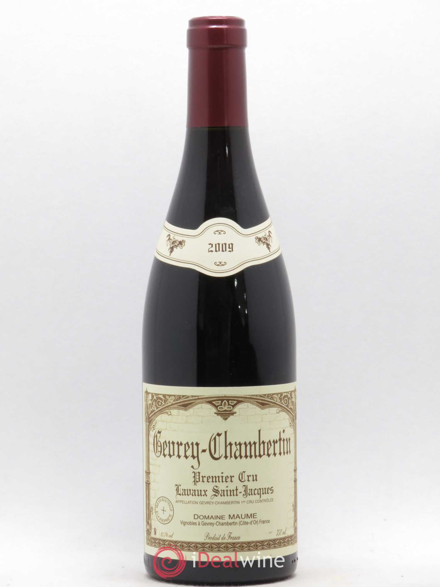 Gevrey-Chambertin 1er Cru Lavaux St Jacques Maume 2009 - Posten von 1 Flasche - 0