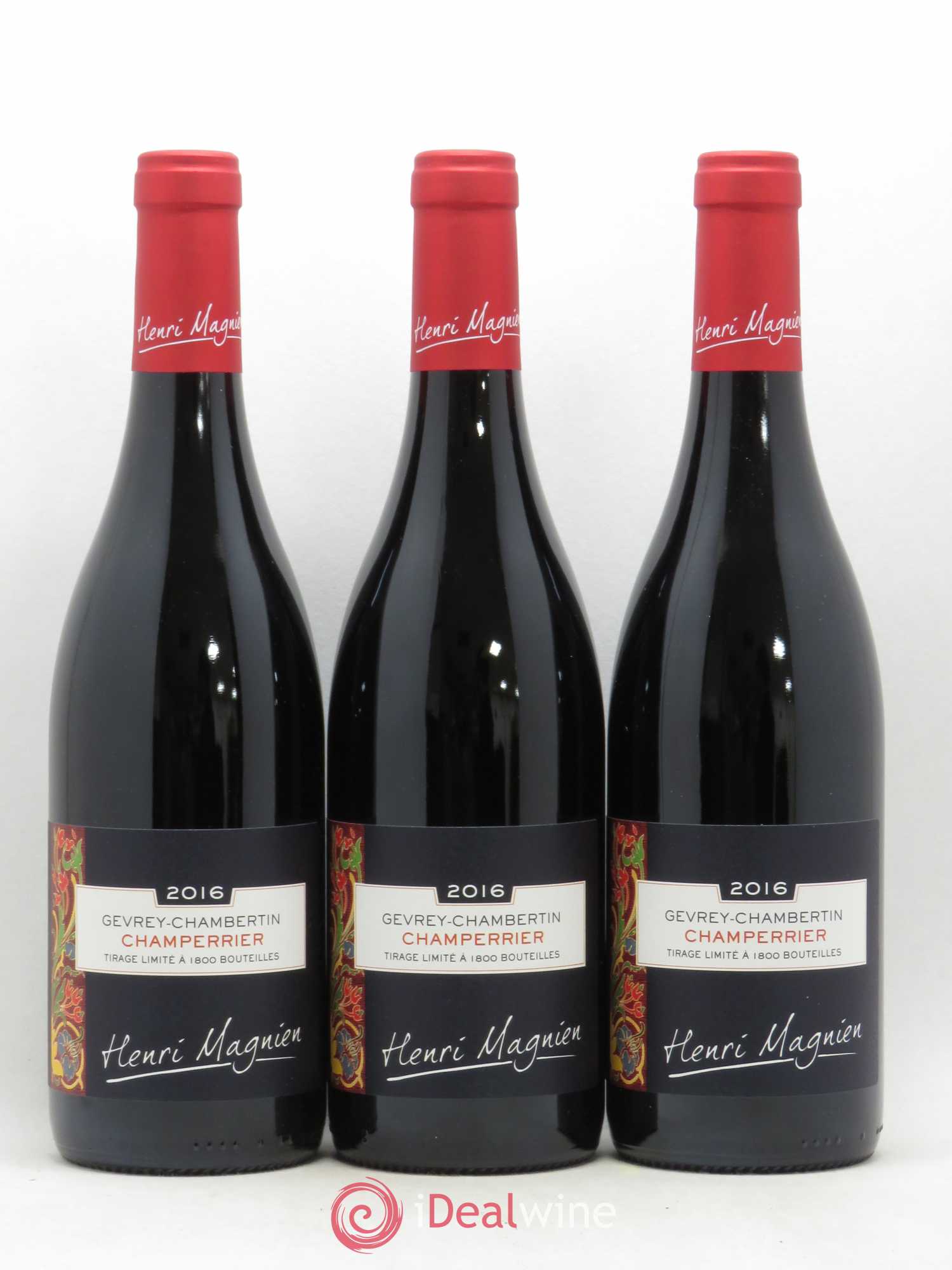 Gevrey-Chambertin Champerrier Henri Magnien 2016 - Posten von 3 Flaschen - 0