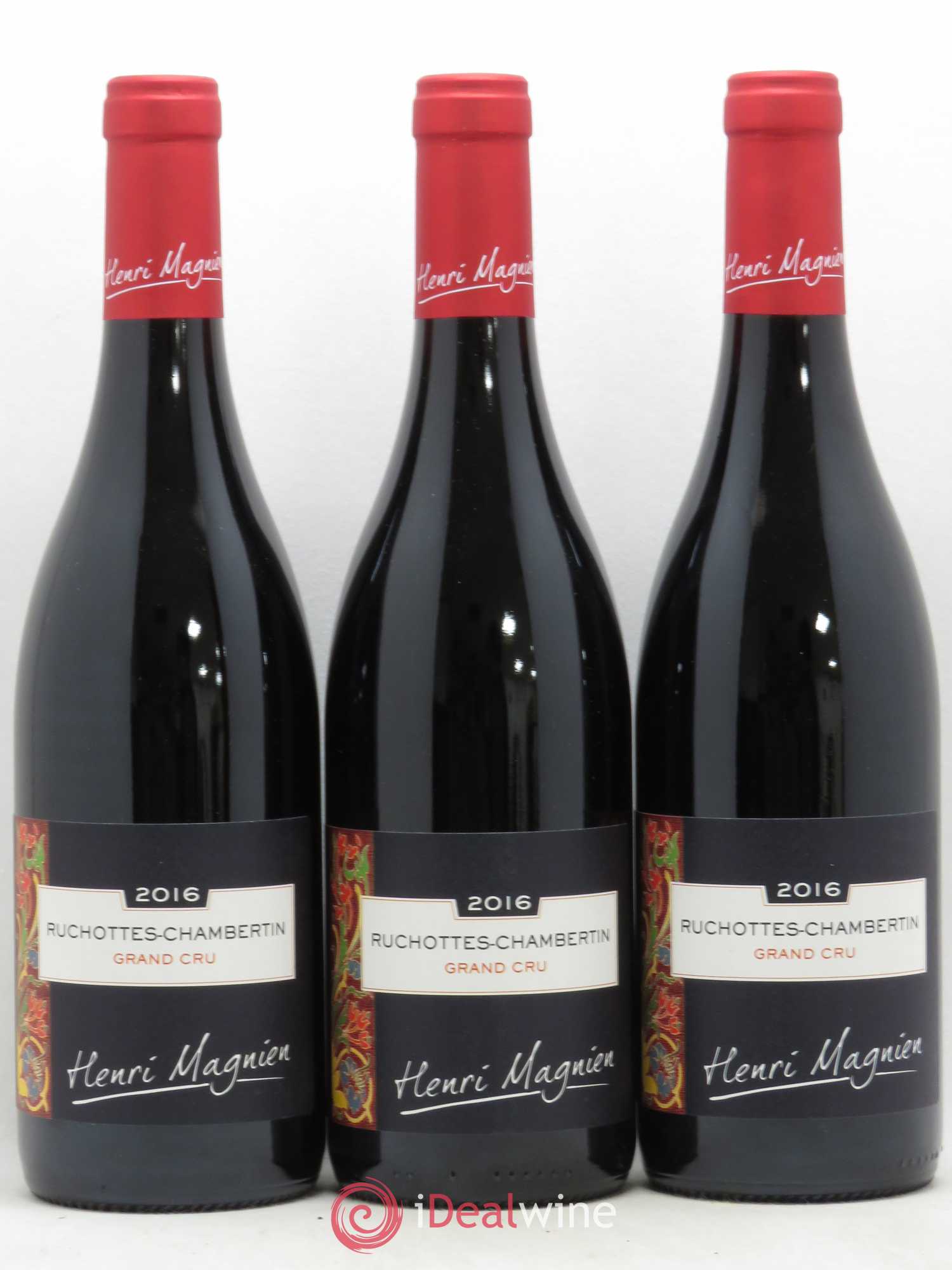 Ruchottes-Chambertin Grand Cru Henri Magnien 2016 - Posten von 3 Flaschen - 0