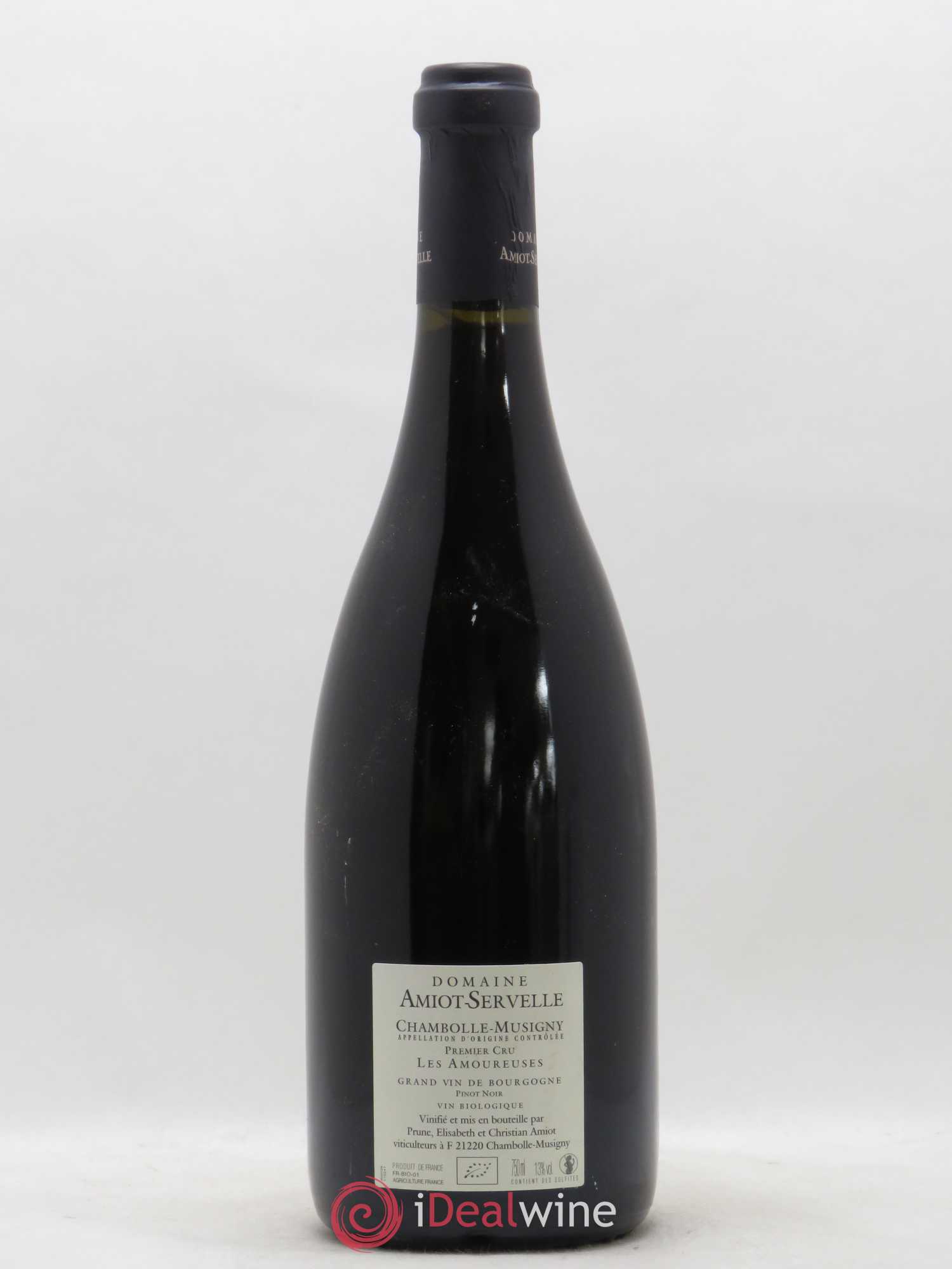 Chambolle-Musigny 1er Cru Les Amoureuses Amiot-Servelle 2013 - Lot de 1 bouteille - 1